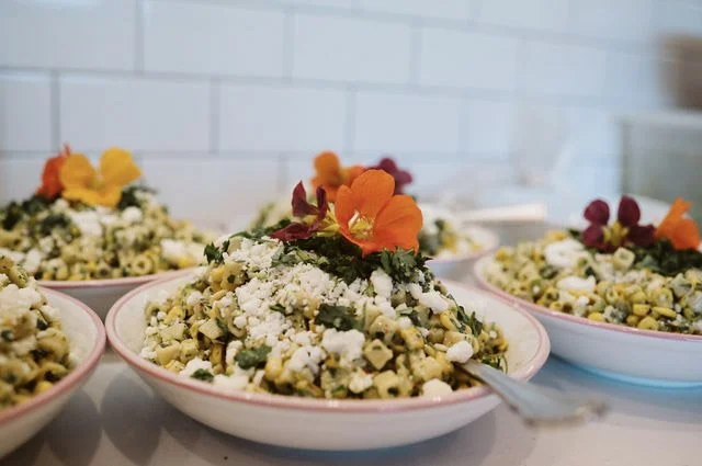 The Most DELICIOUS Summer Street Corn Pasta Salad