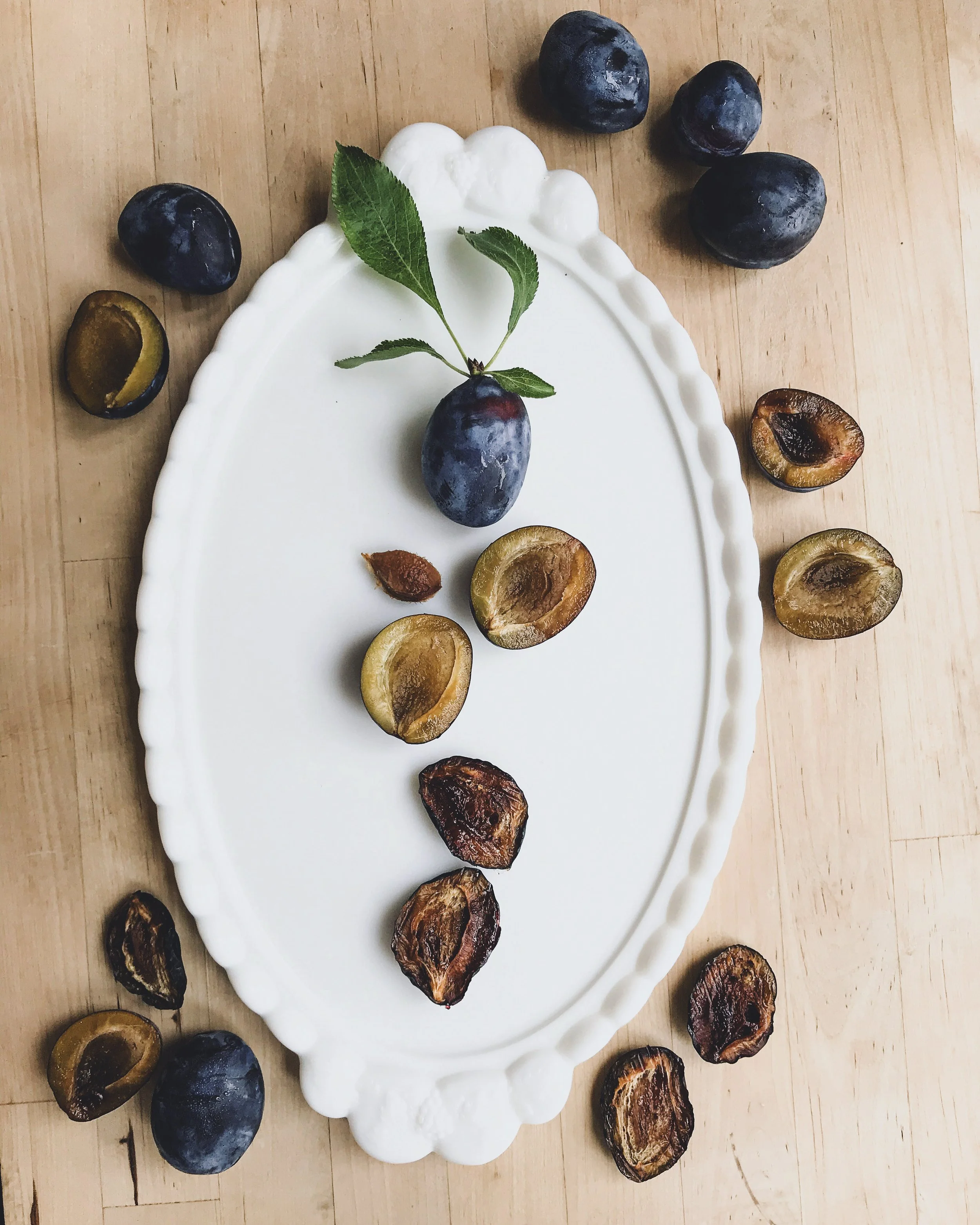 how to use up all my fresh plums for harvest and enjoying all year