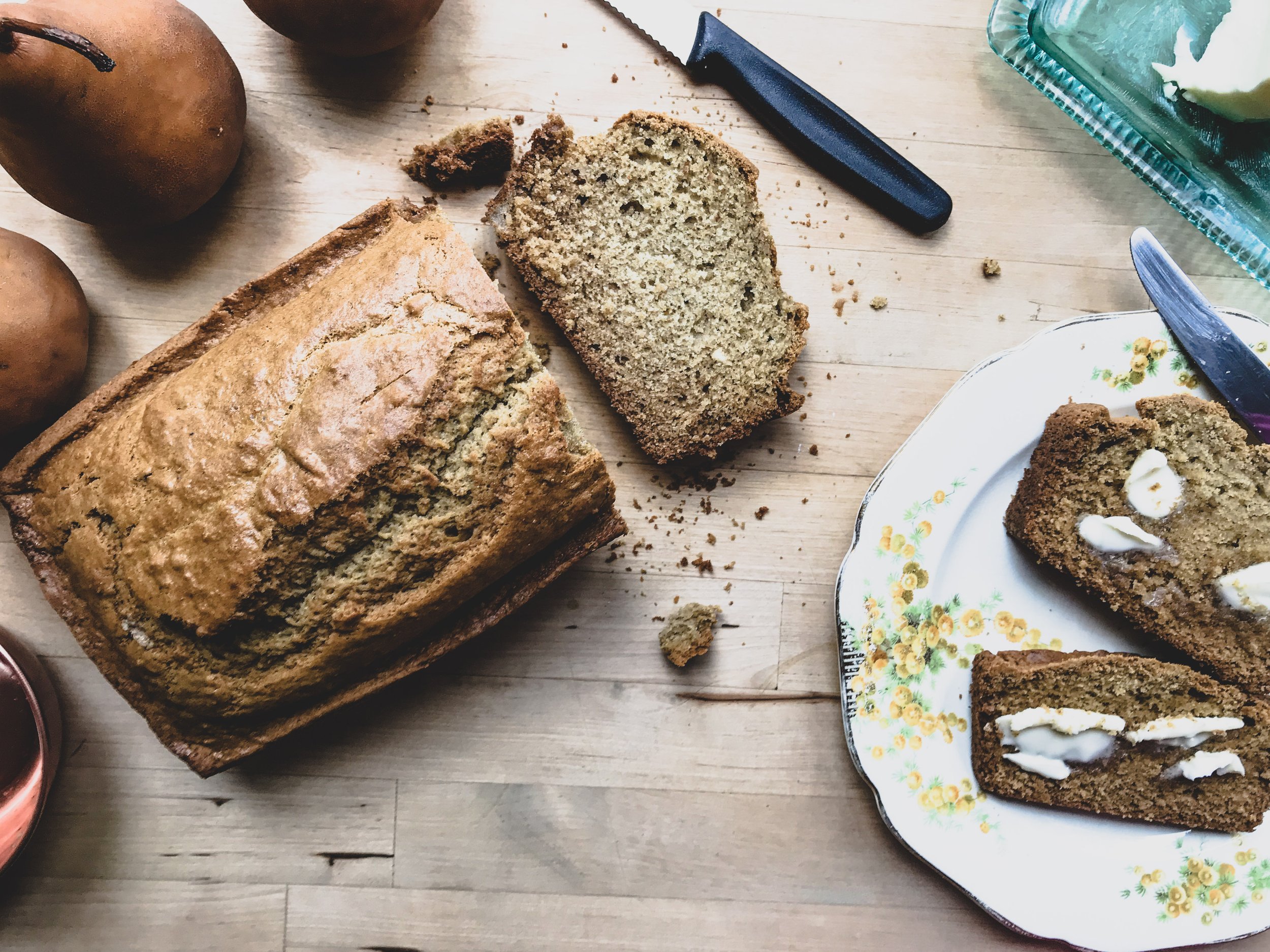 no stress after school easy snack banana bread fall harvest season