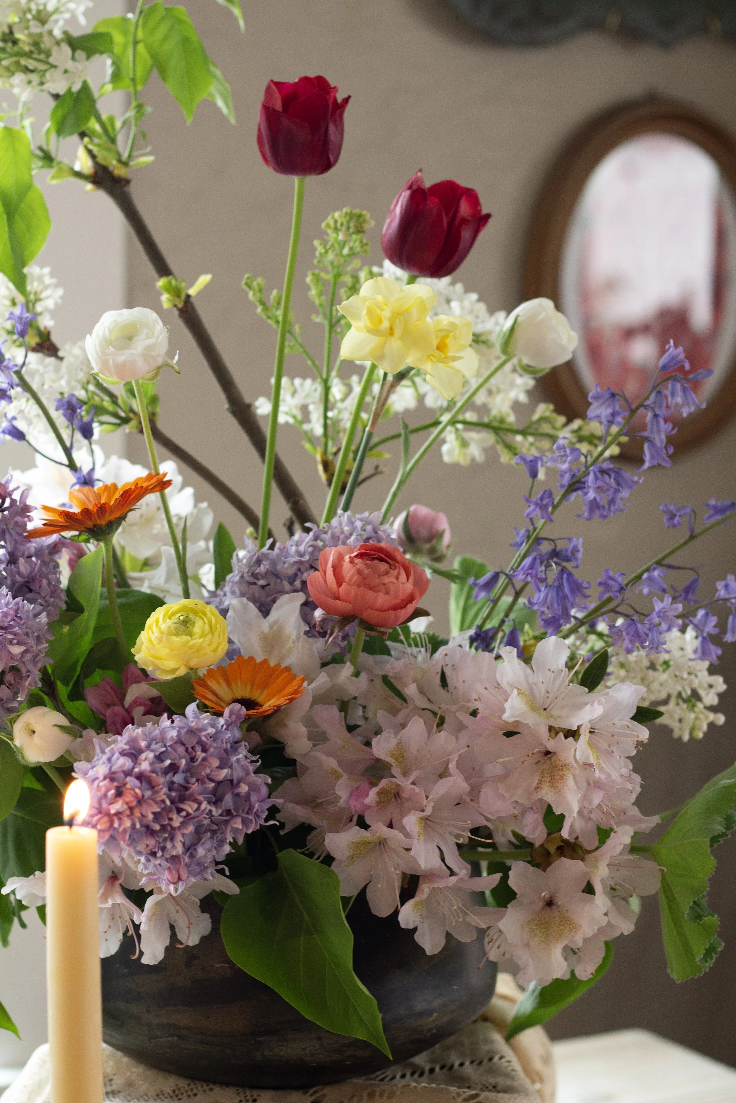 easy garden blooms arrangements