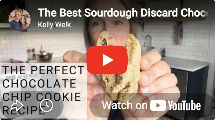 sourdough discard chocolate chip cookie recipe cooking class