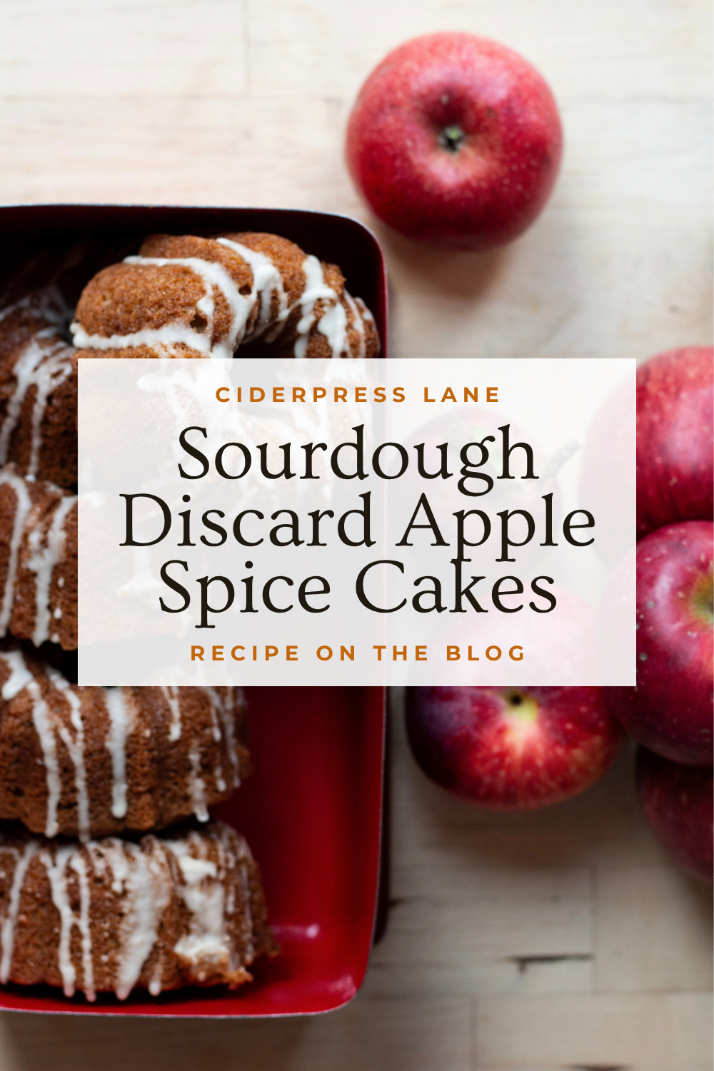 fast and easy maple sourdough apple bundt muffins
