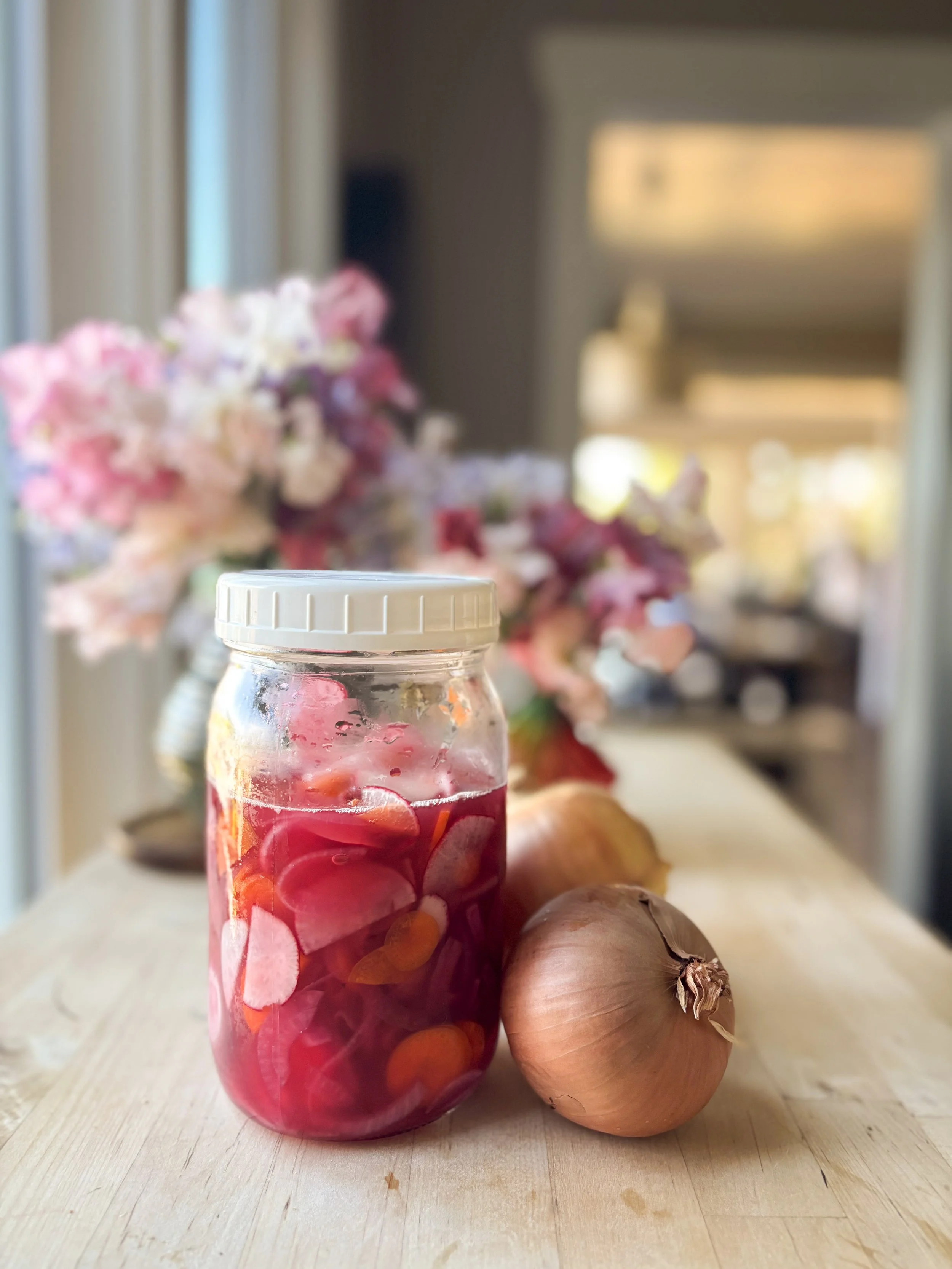 easy recipe for pickled onion topping
