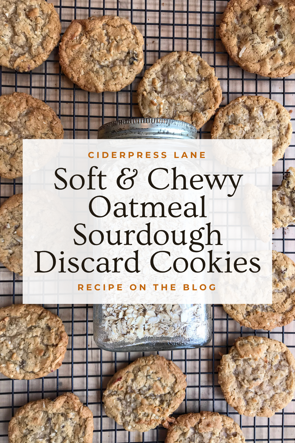 easy sourdough discard uses cowboy oatmeal raisin or no raisin cookies