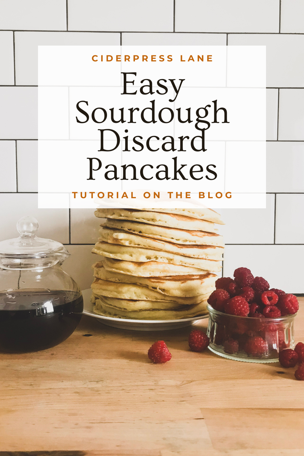 The best easy sourdough discard pancake recipe