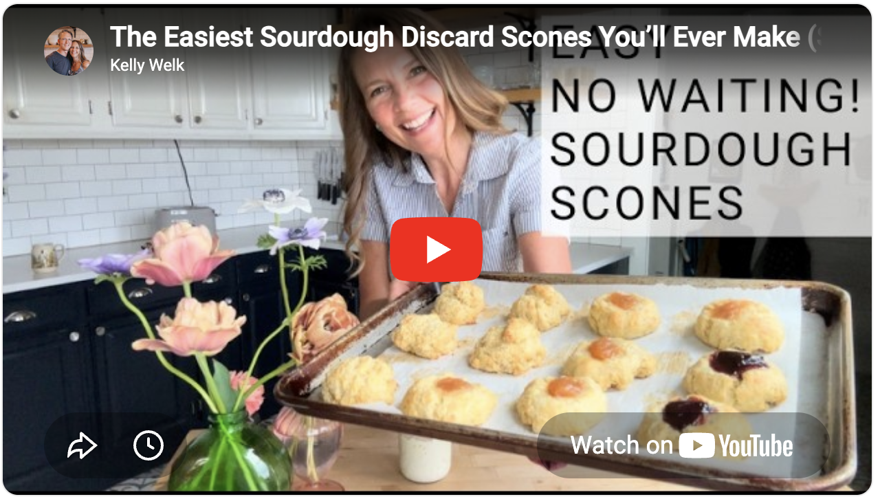 Sourdough Discard Jam Thumbprint Bake Same Day Scones