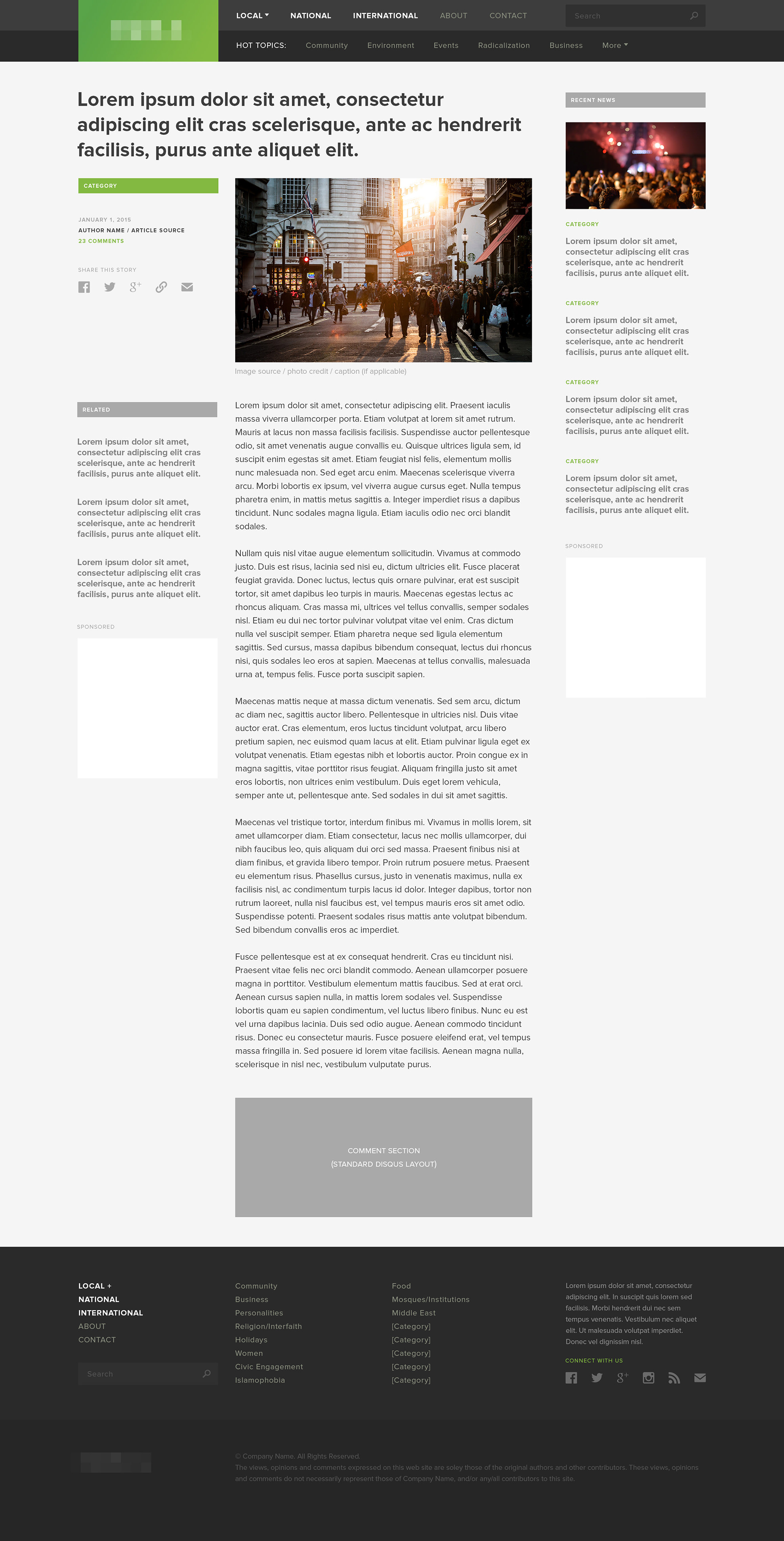 Story page.