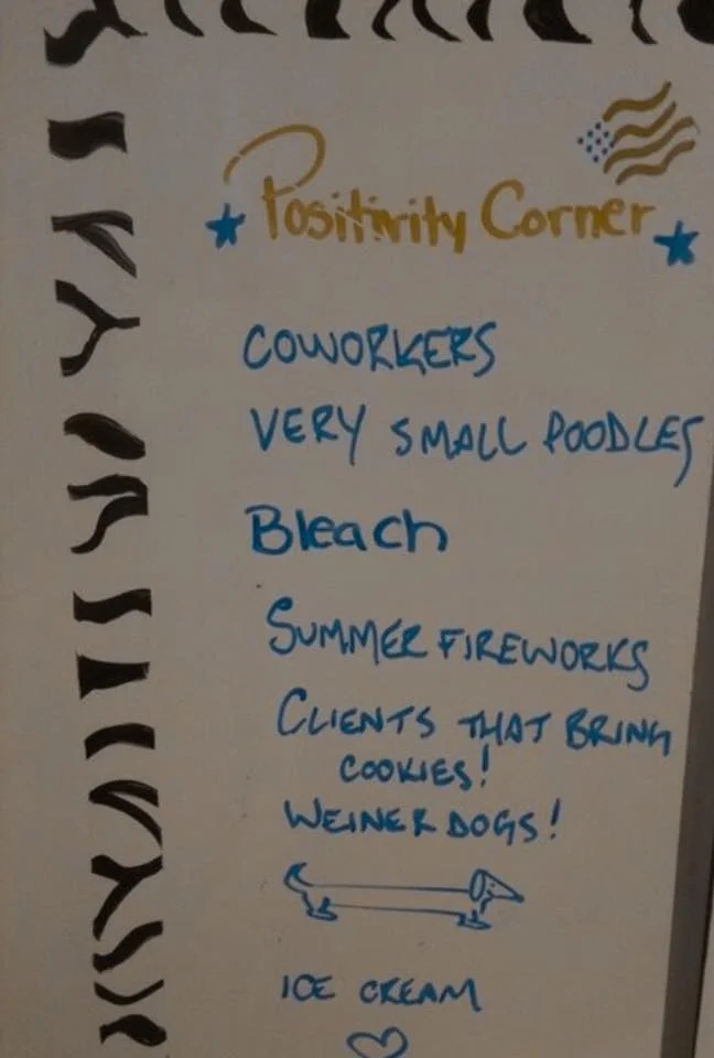 THE POSITIVITY CORNER