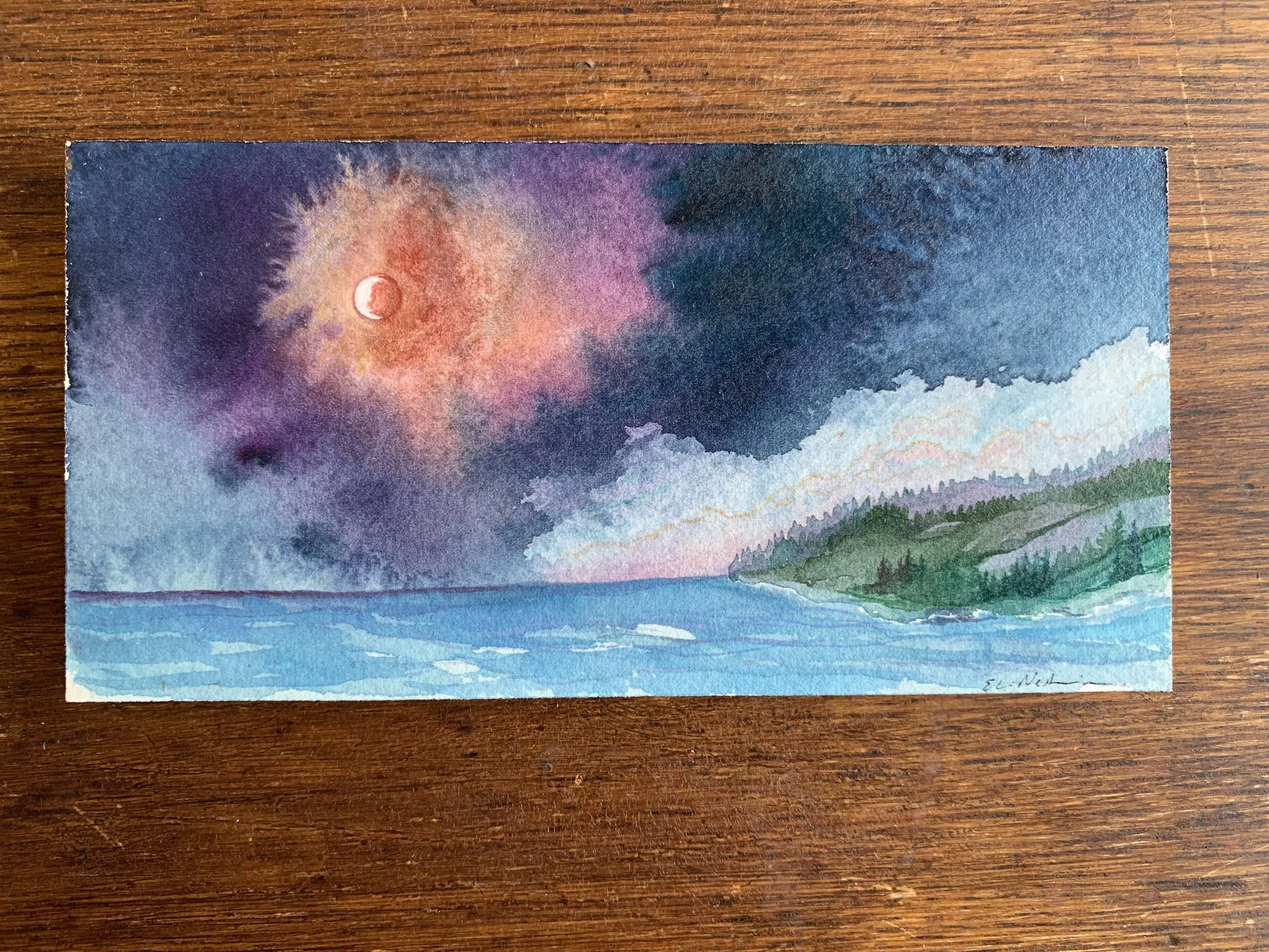 Reserved for Elaine - Coastal Eclipse