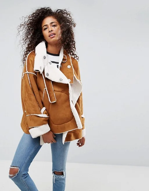 ASOS Faux Suede Jacket