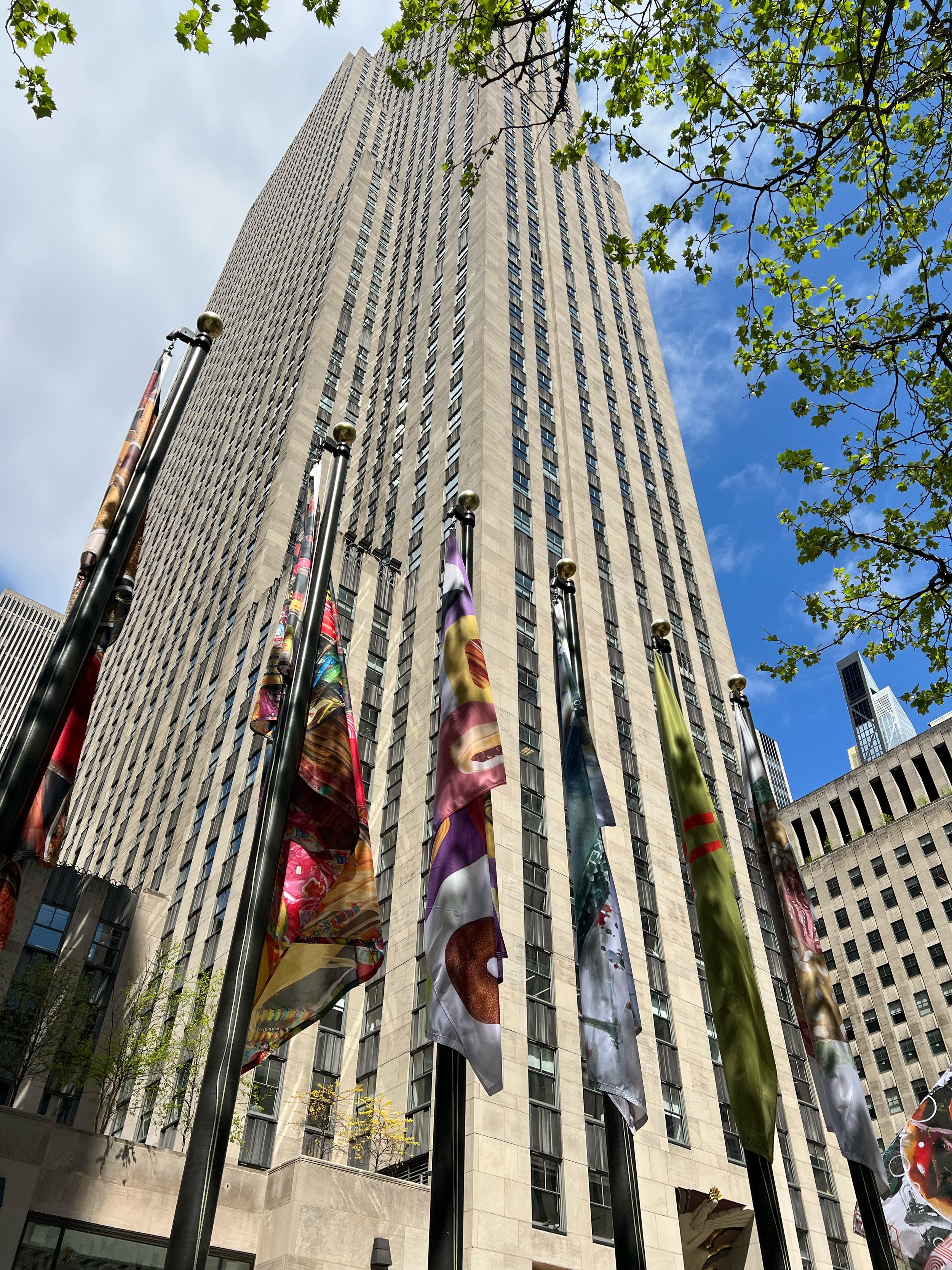 Flag featured in City Harvest x Rockefeller Center's 2023 Flag Project