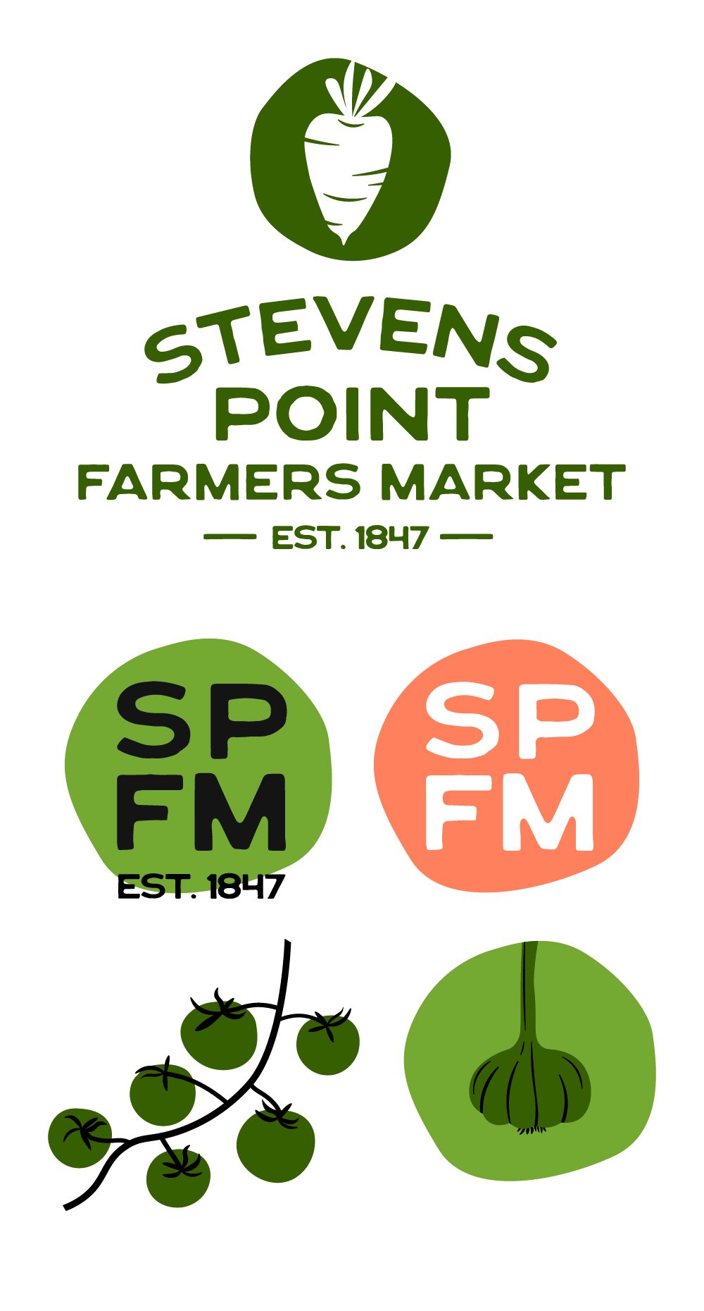  Brand identity for Stevens Point Farmers Market 