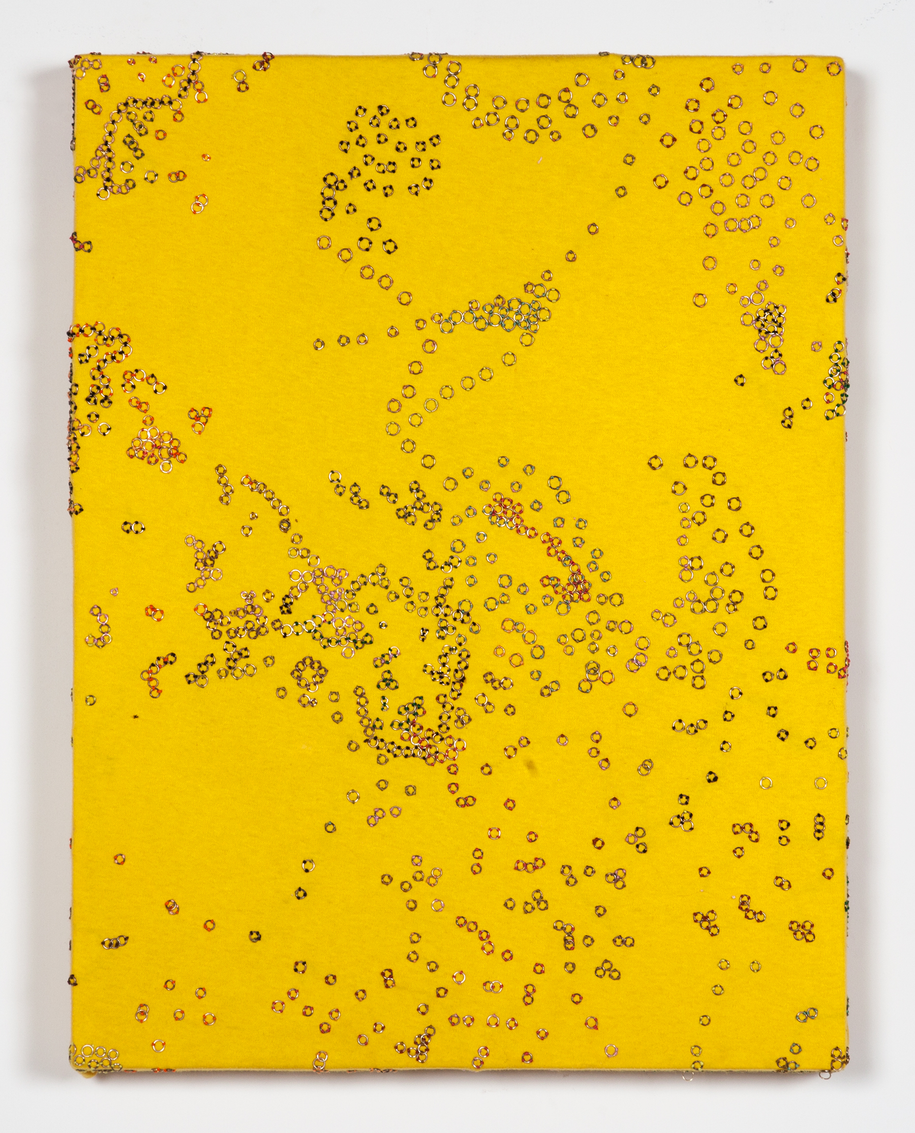 Yellow (embroidery transfer no. 002), 2014