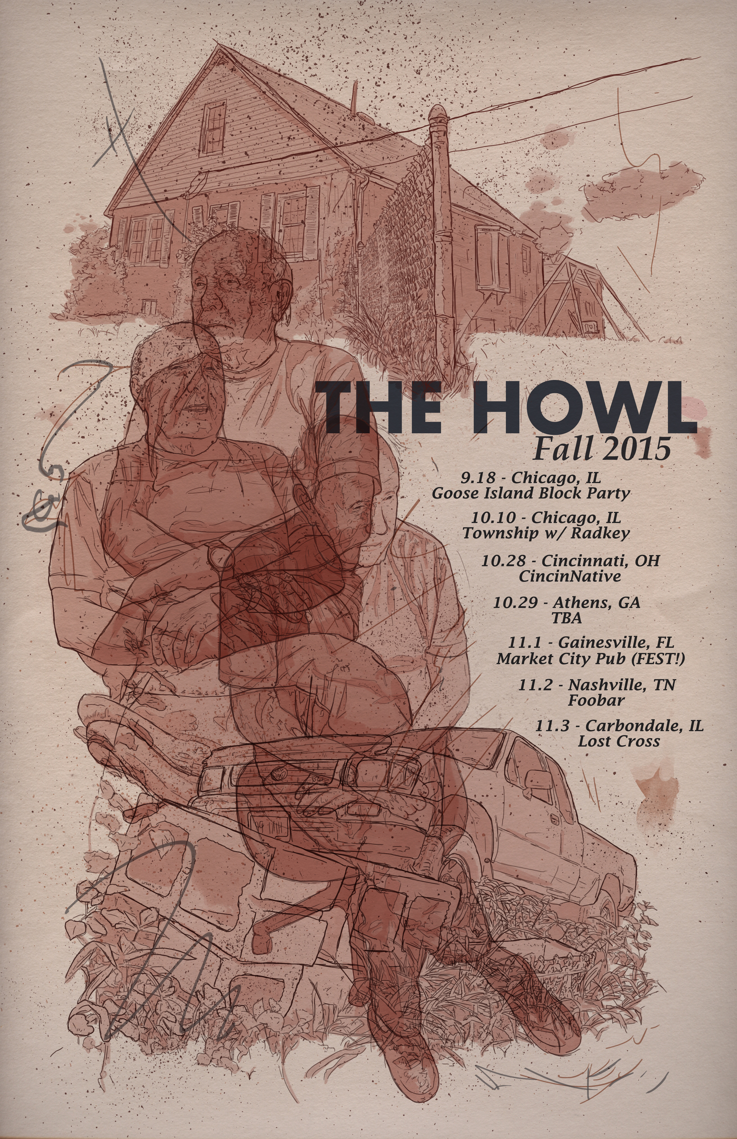 The Howl Fall 2015 Tour 