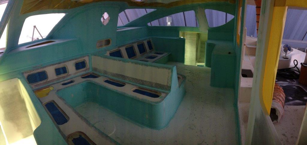 Saloon bog and fair stage drawing to a close. Only 3 more paint systems and 2 more full sanding processes to go... March 2014.
