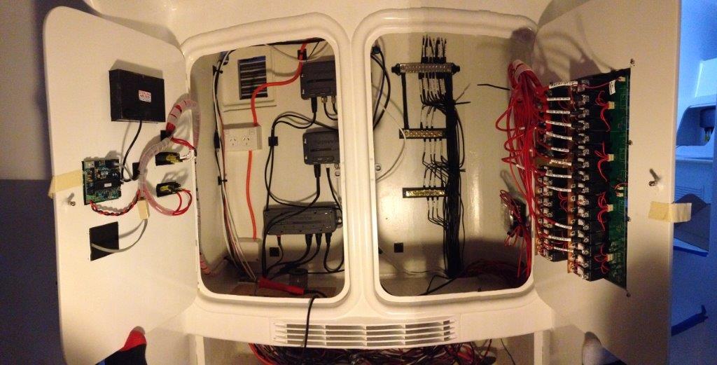 Nerve Center taking shape. ROAM is starting to come alive as systems are finished and tested. February 2015.