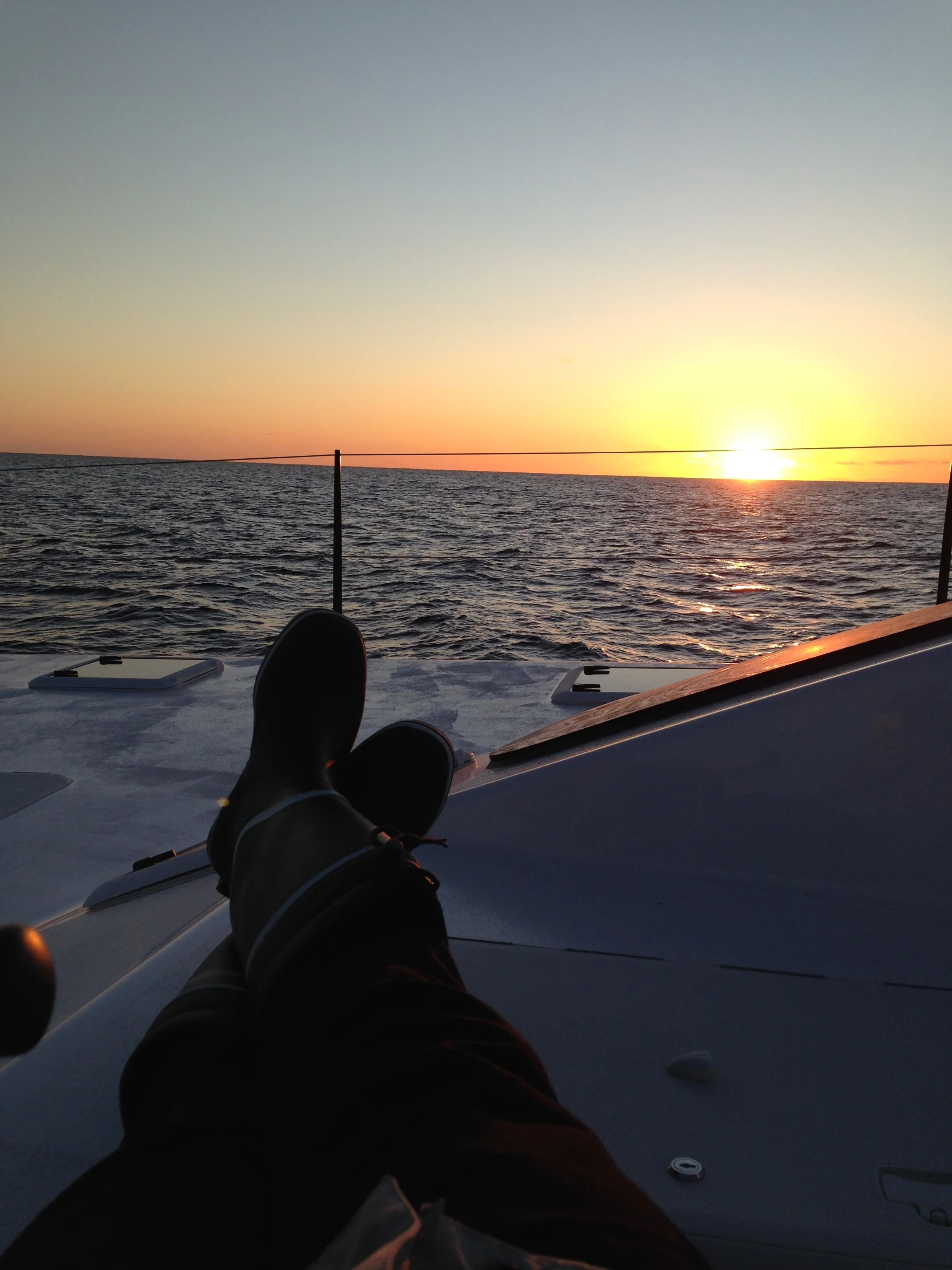 So today my Roam adventure begins . "over the bar way at first light " Is what Mick said ..