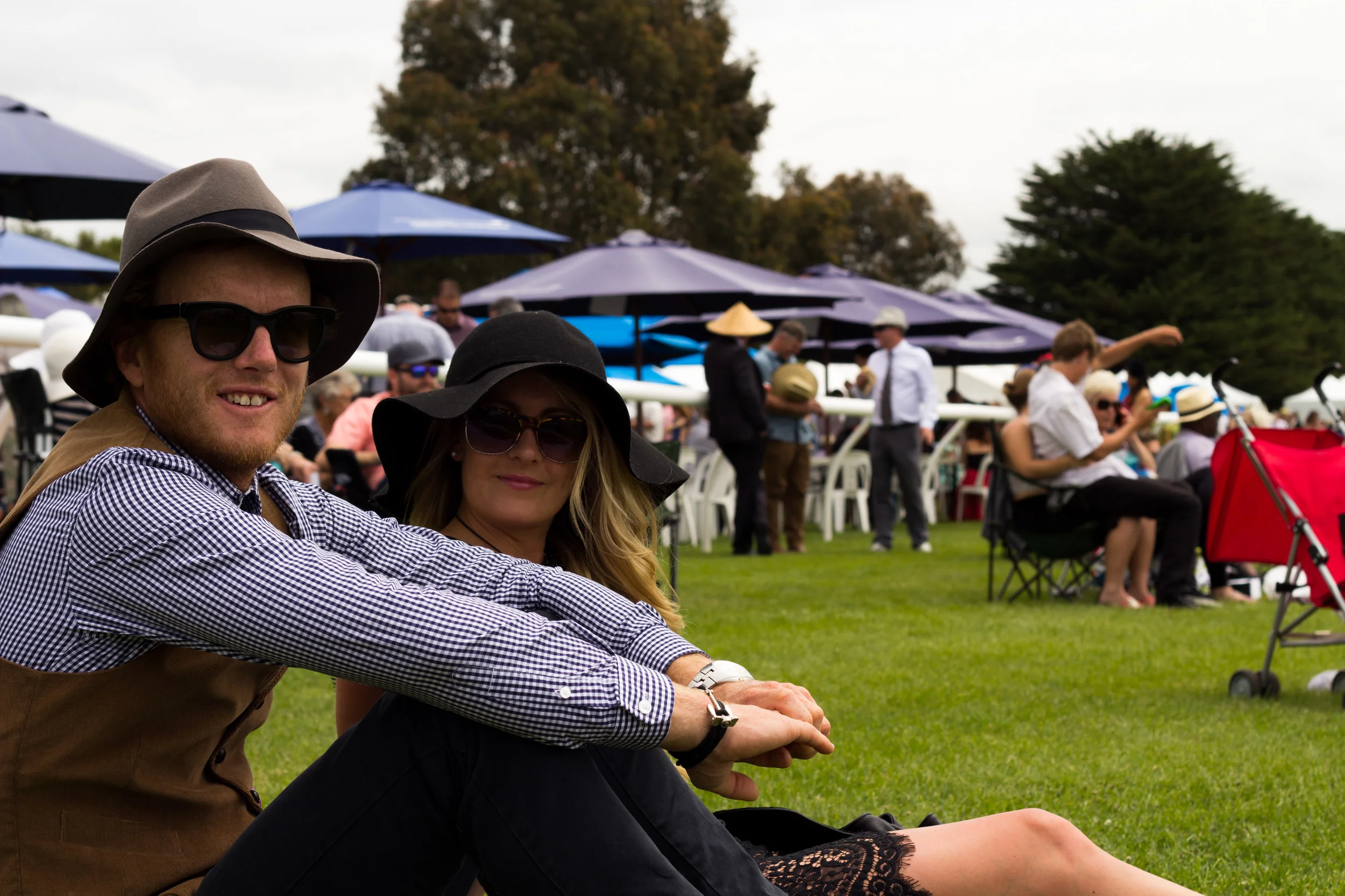 Luckily Liss had a few hats to spare.