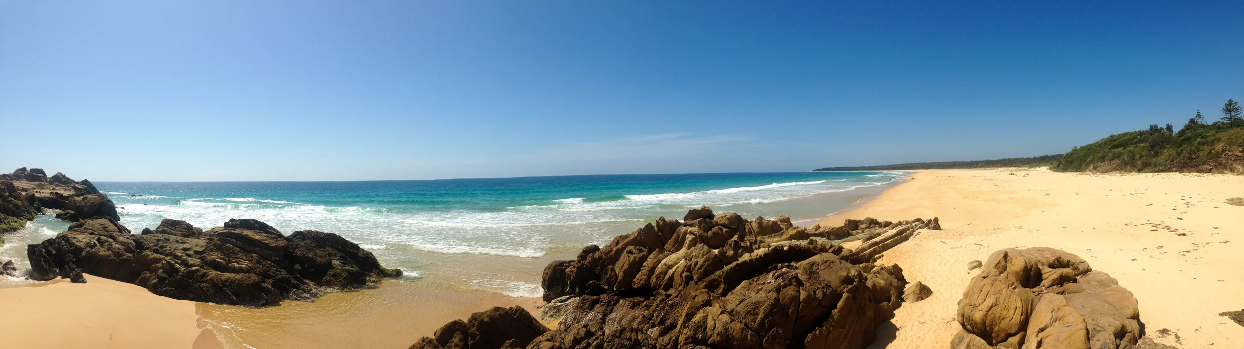 The south head beach..