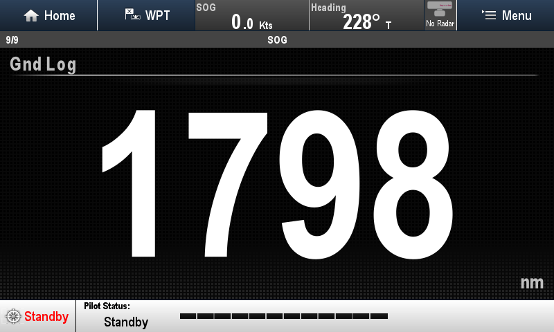 1,798Nm = 3,323km = Distance traveled by ROAM to date (Melbourne to Perth is 3,270km)