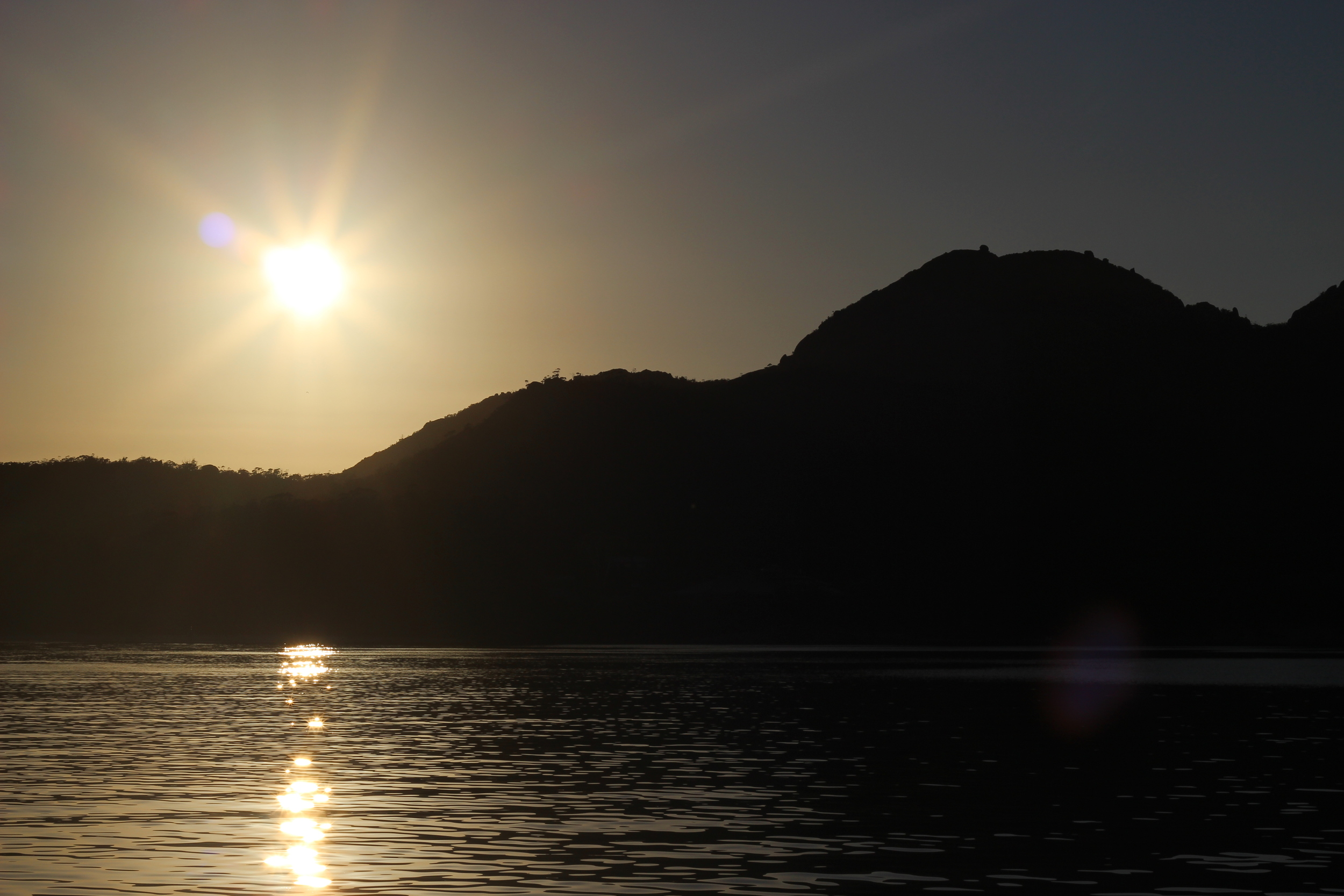 Sunrise over the Hazards 