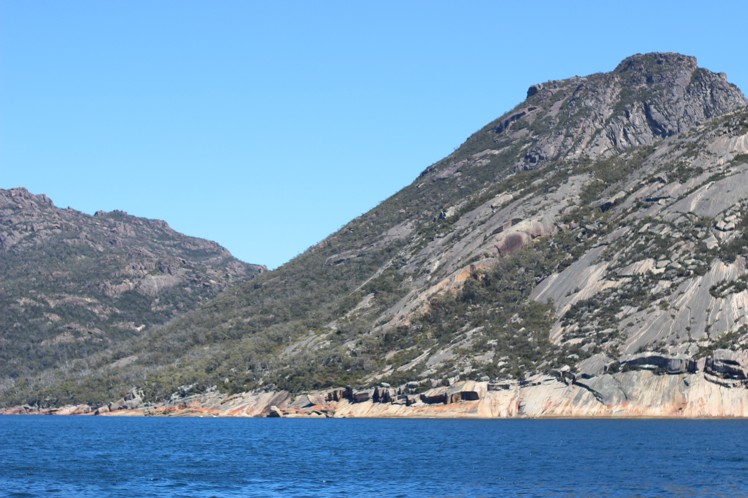 The Granite rocks of the Mount Amos, the Hazard Ranges.