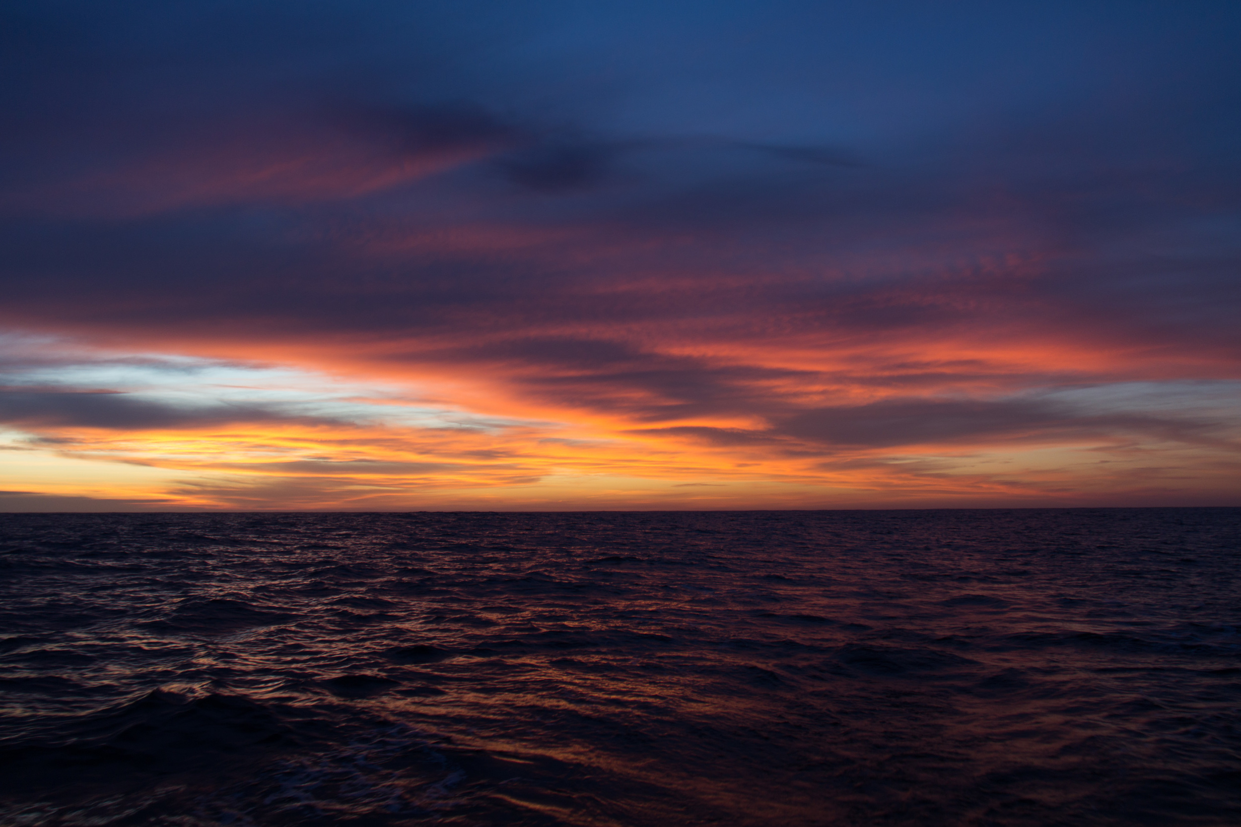 A south west sunset.