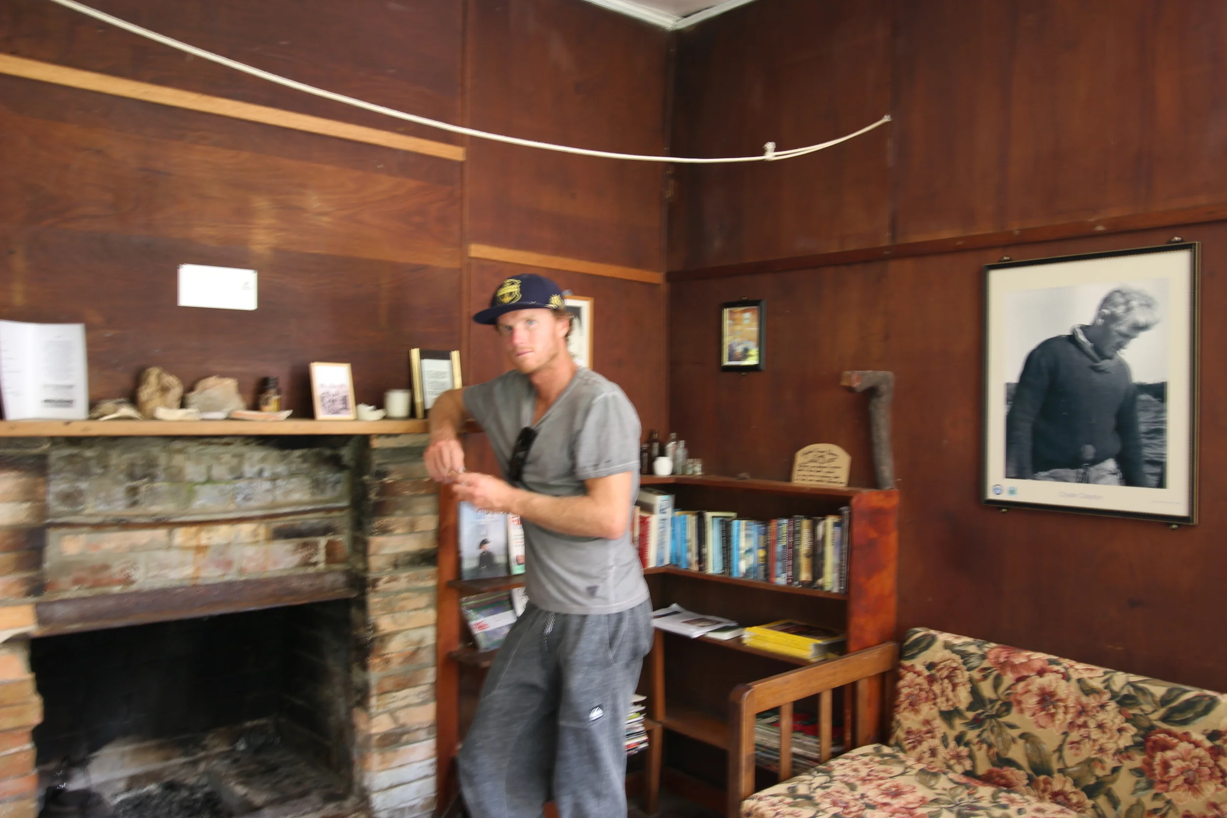 Inside Clayton's house much is still as it was left and now it is open for the public to visit.