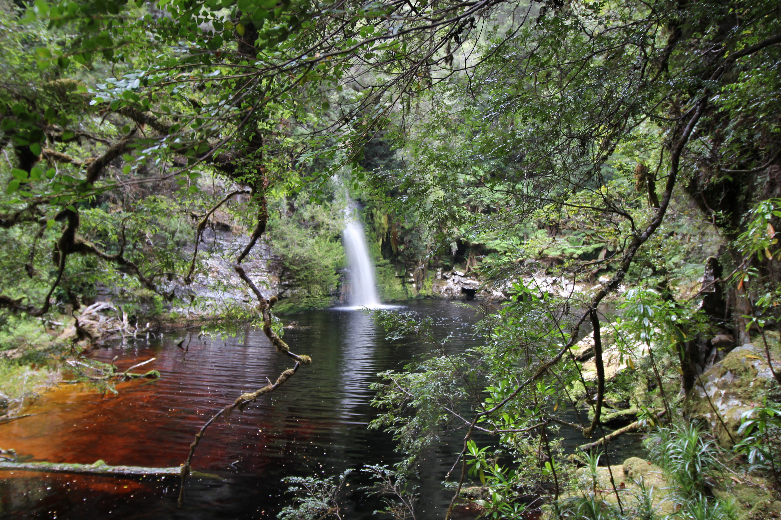 St Johns Water fall, a short walk from St Johns Falls Heritage landing