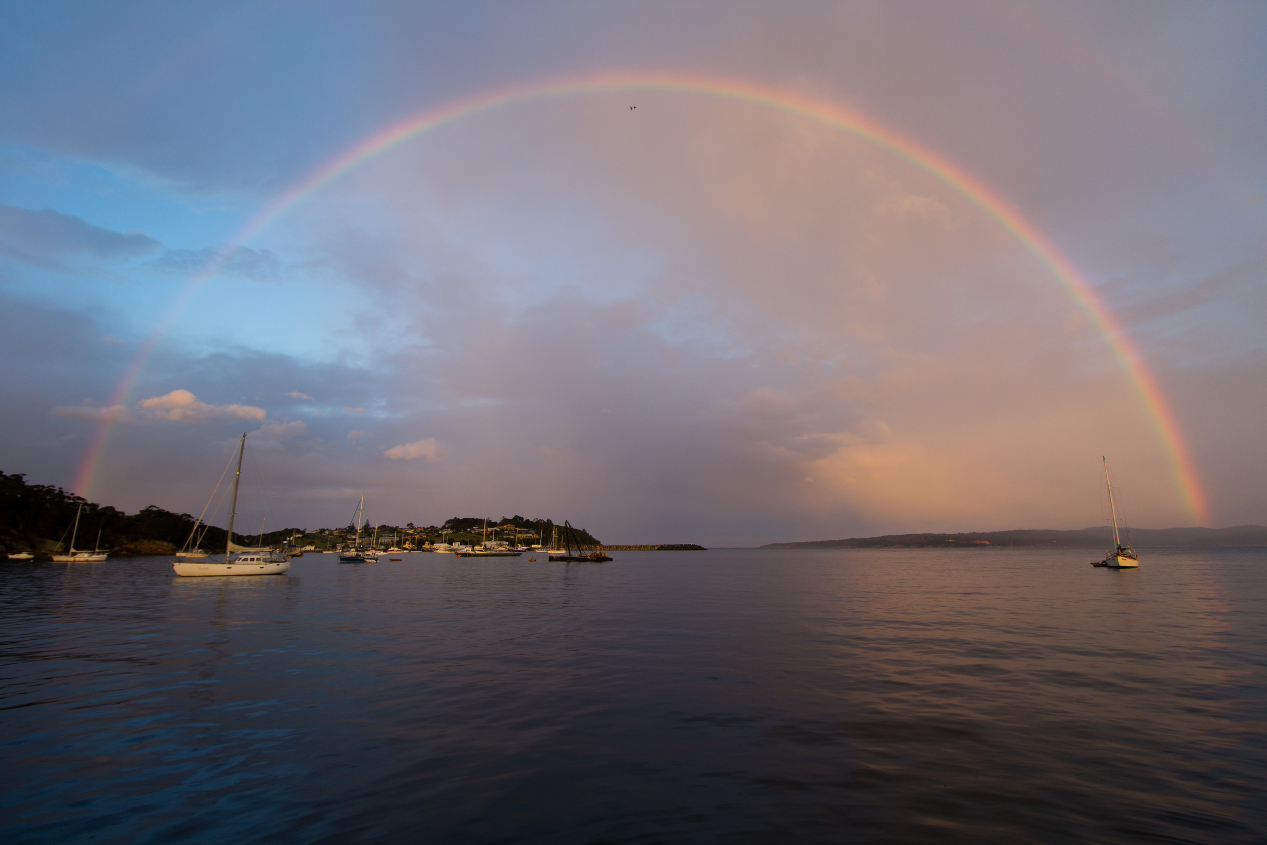 Rainbows over Eden