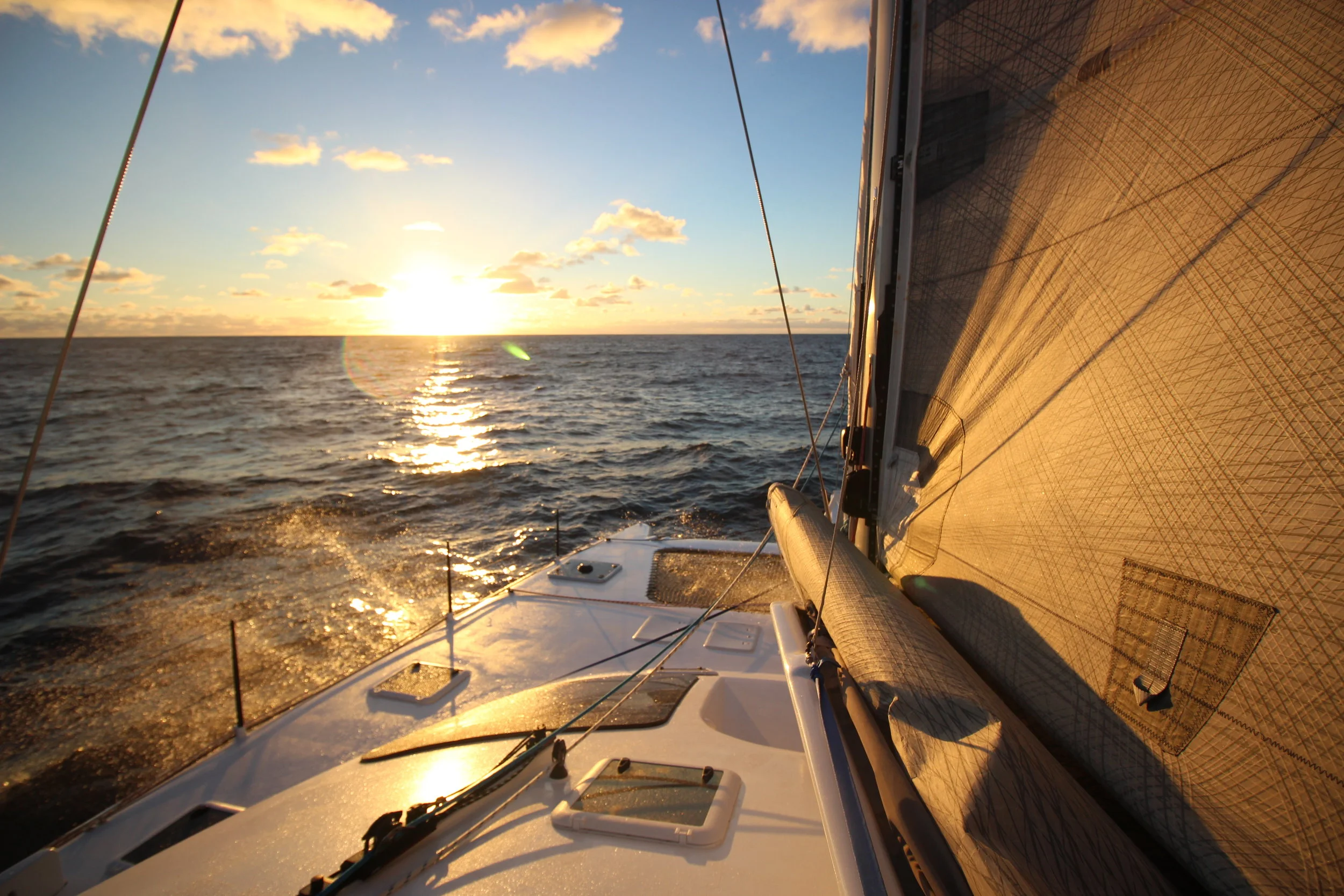 Roams First Tasman Crossing 