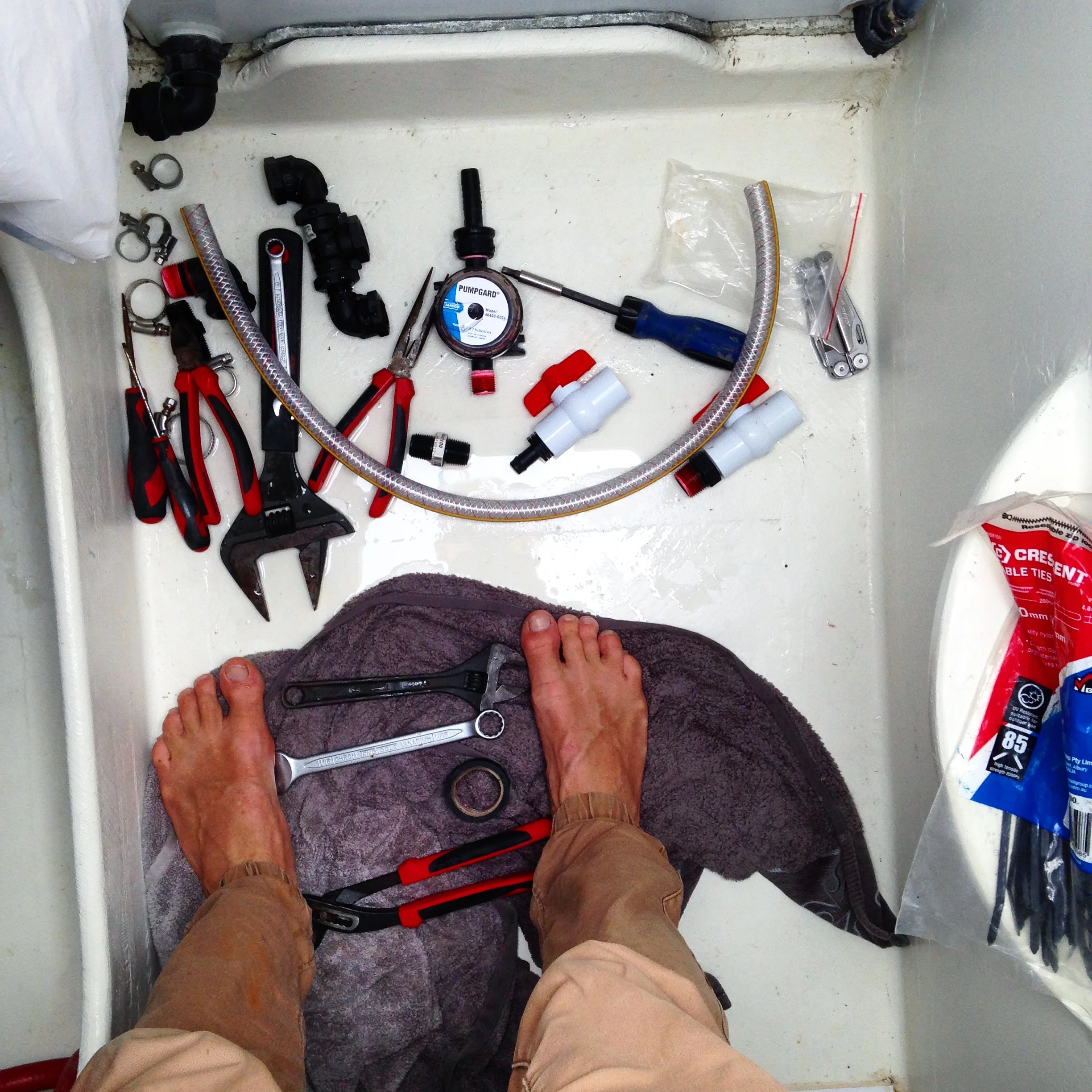 What do you have for tools and spares?