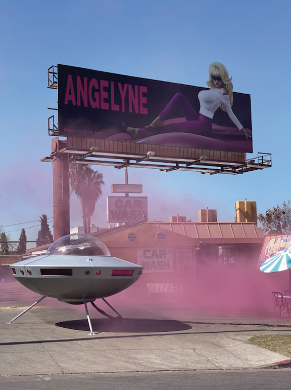 angelyne-flying saucer-pink smoke billboard 2.jpg