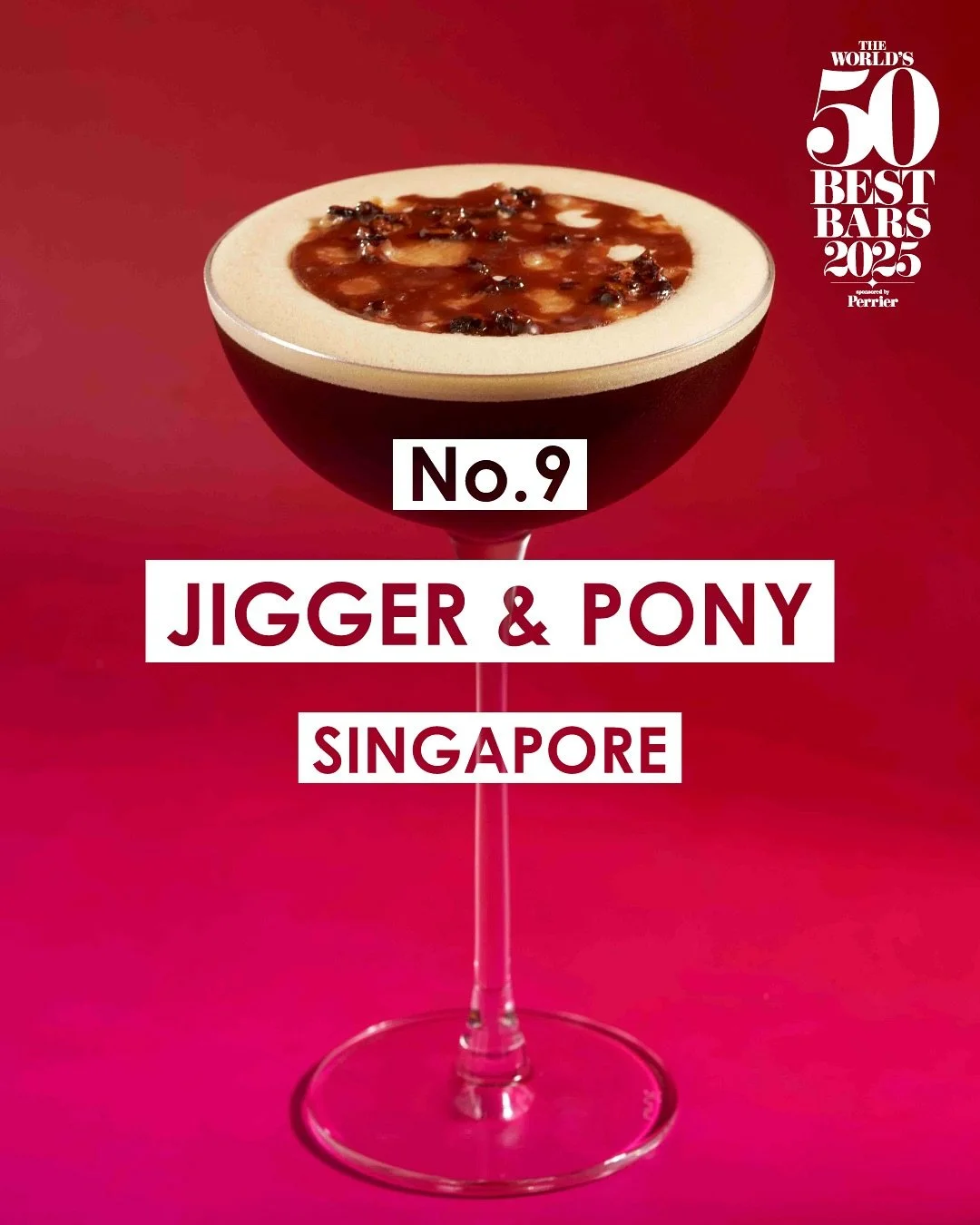 We&rsquo;re deeply honoured and grateful to be ranked No. 9 on The World&rsquo;s 50 Best Bars 2025 ❤️

This milestone means the world to us &mdash; thank you to everyone who&rsquo;s ever pulled up a chair at our bar, shared a laugh, or raised a glass