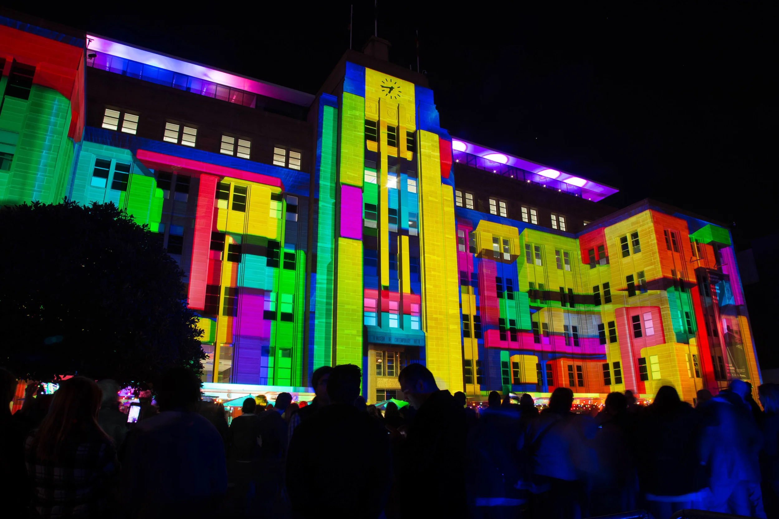 MCA, Sydney during Vivid 2015