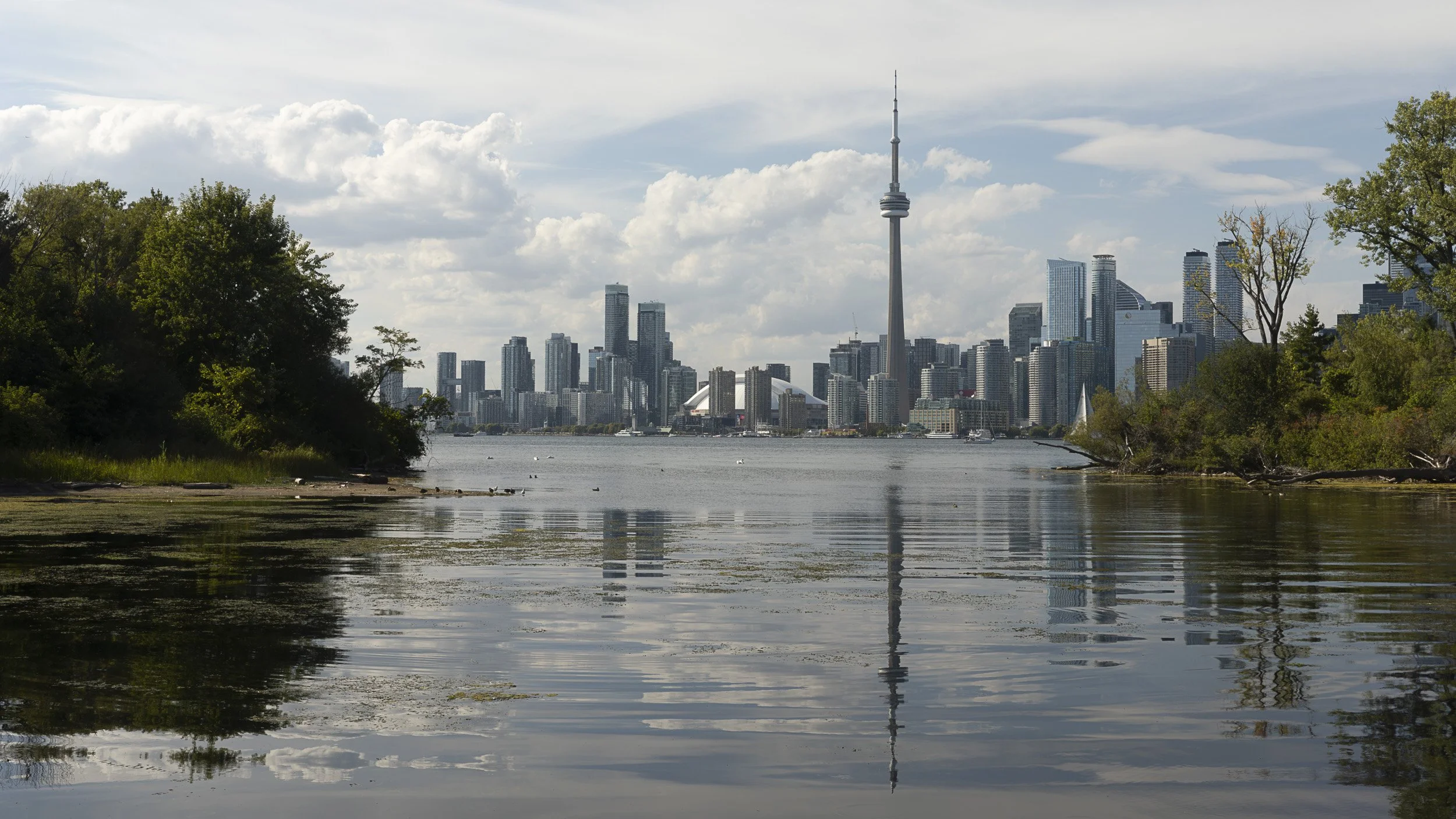 Toronto from Sunfish Cut, Toronto Island