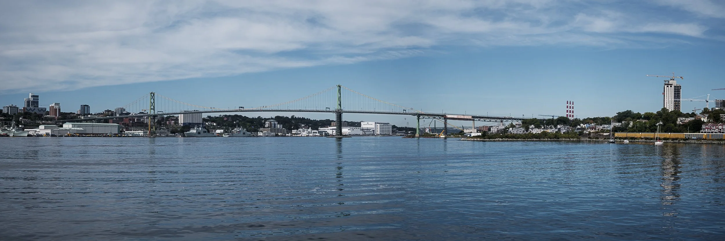 Halifax Harbour and Angus Macdonald Bridge
