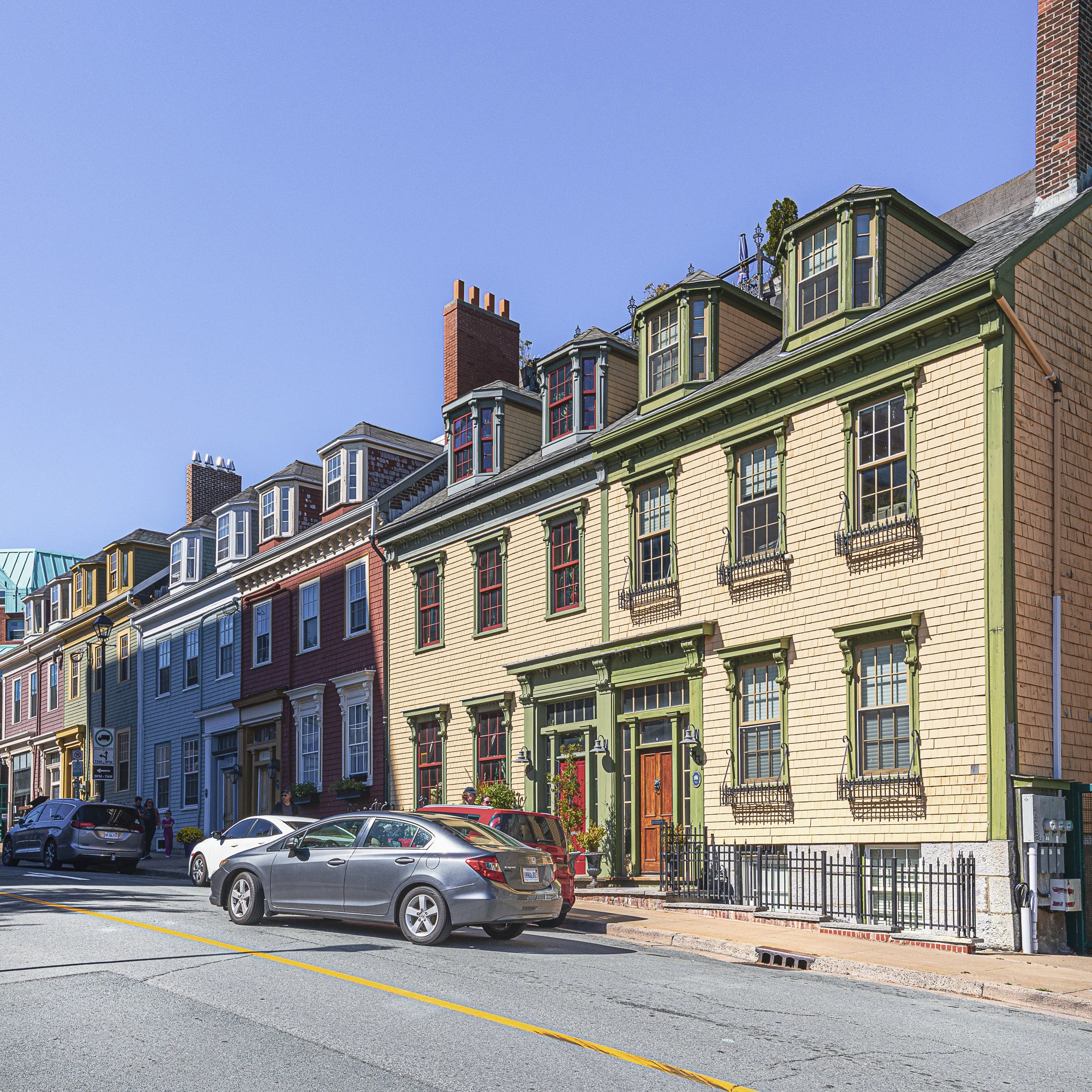 Terrace houses, Halifax, Nova Scotia