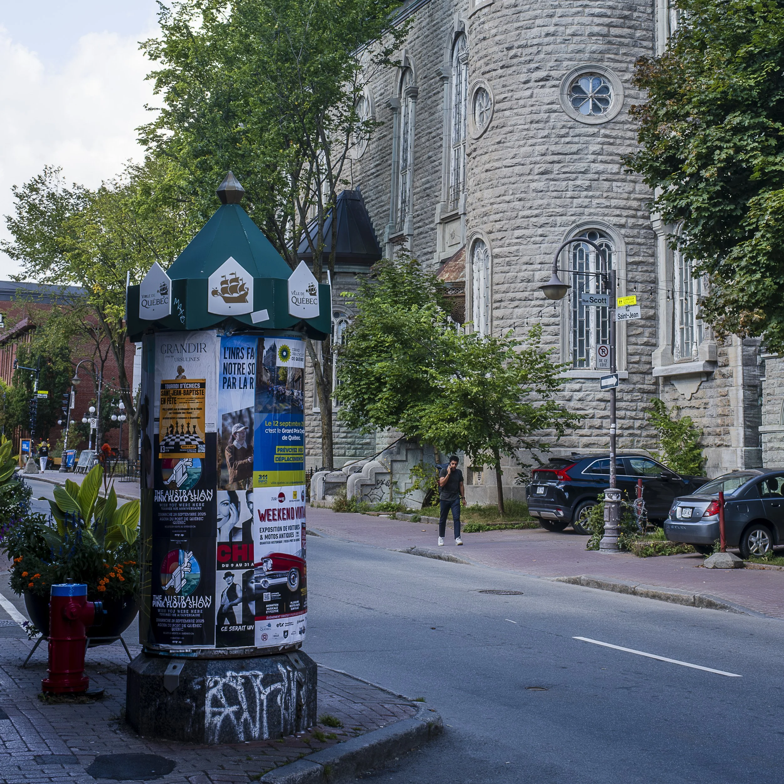 information Board, Quebec City