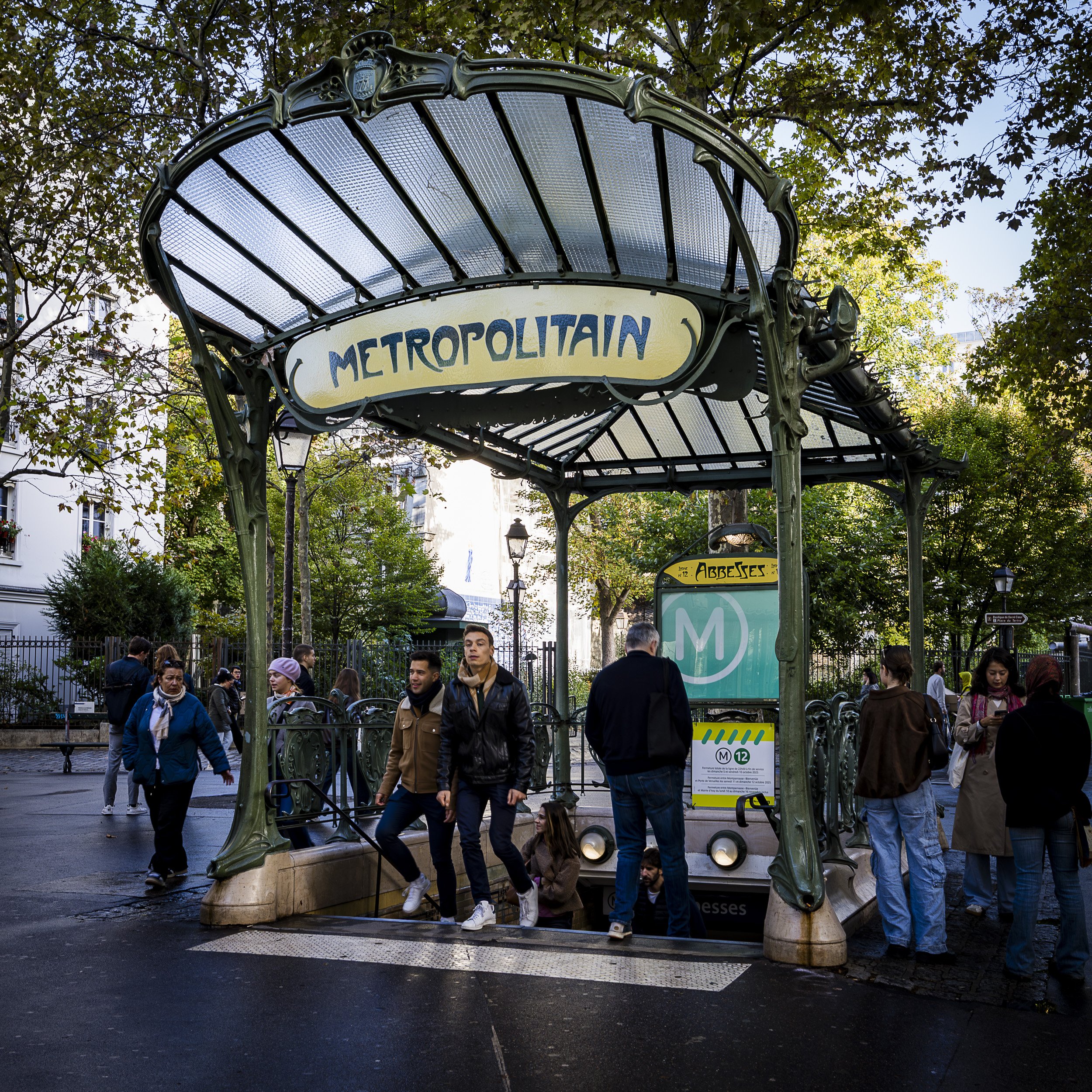 Paris Metro Station Pigale