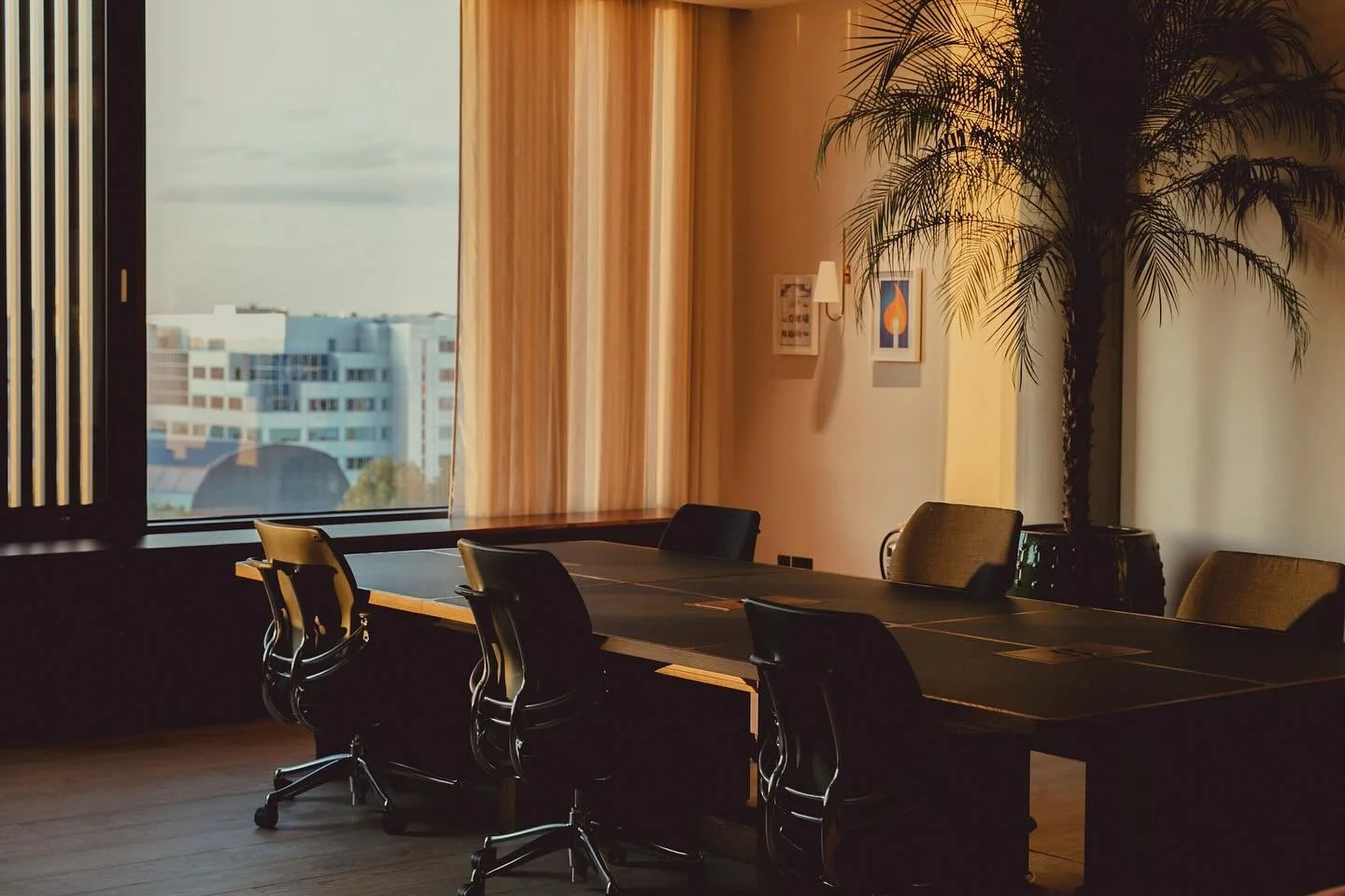 Sunset at Soho Works