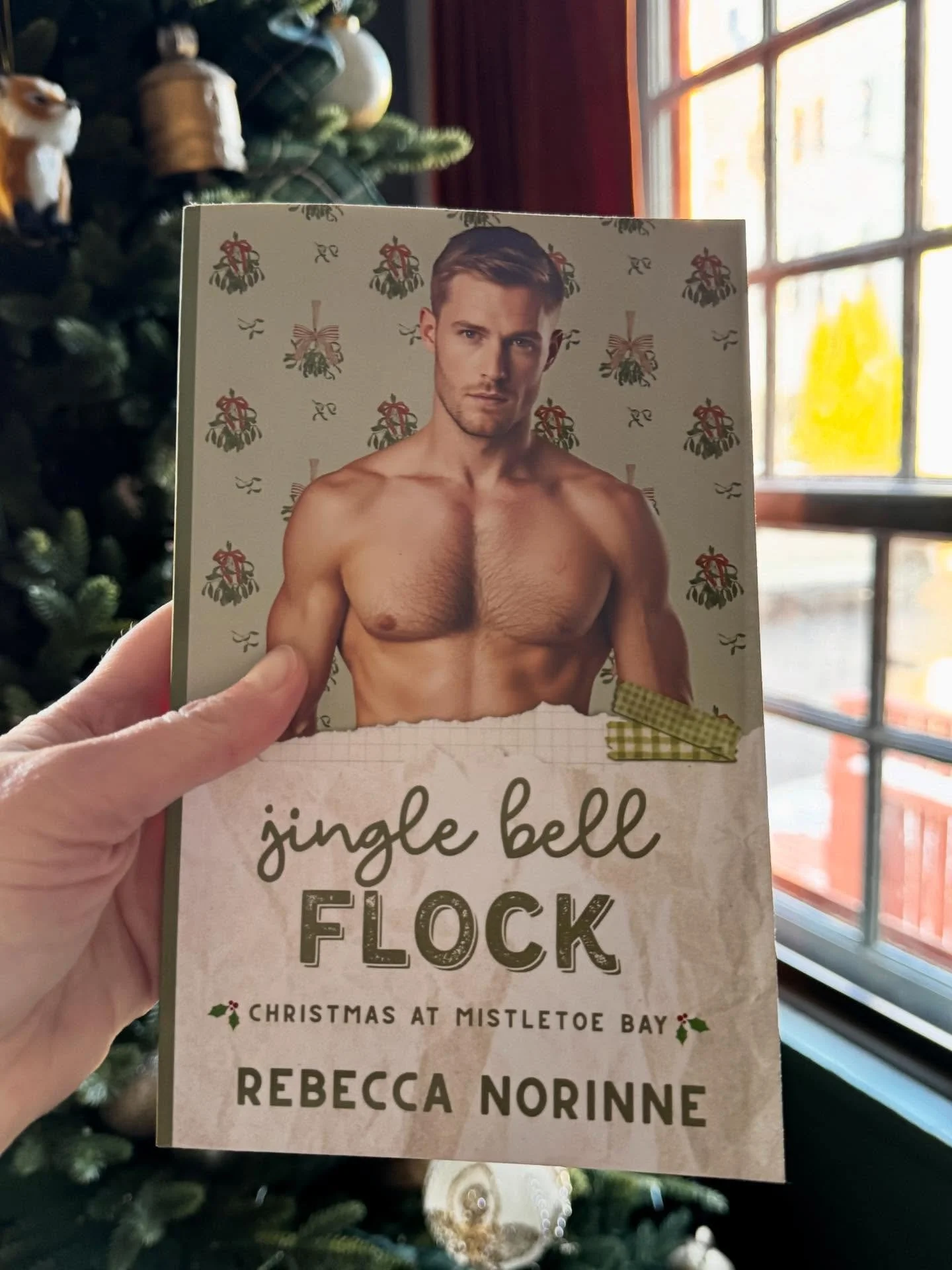 Print copies of Jingle Bell Flock are now available. I&rsquo;m also thinking about offering a special edition with the illustrated couple. Is that something you&rsquo;d be interested in?