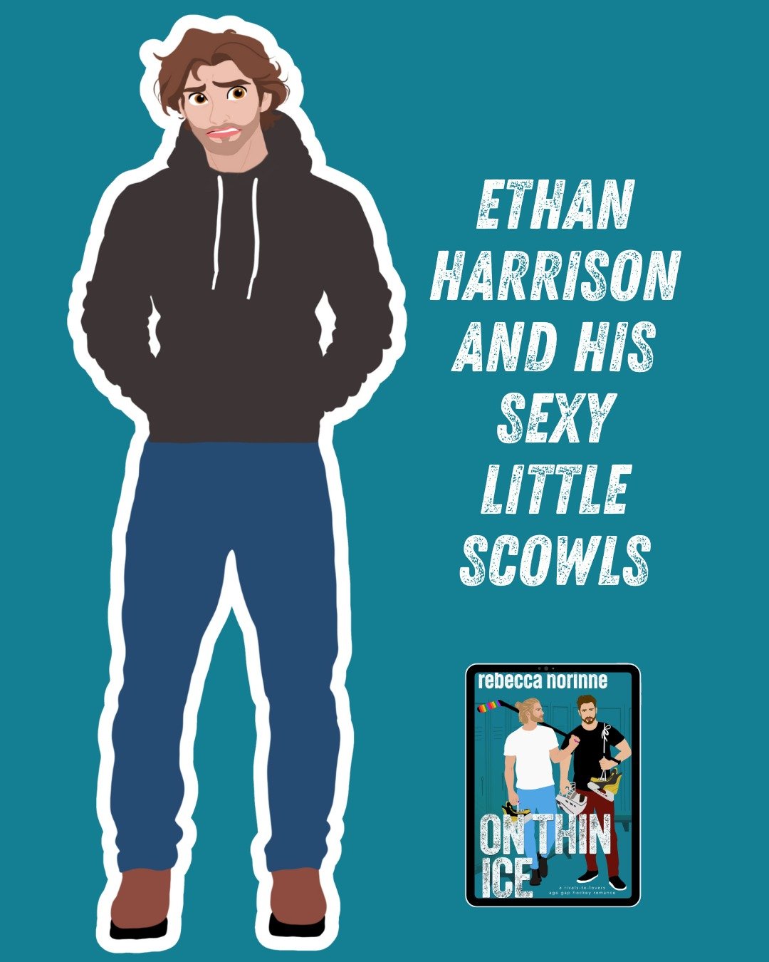 Ethan's mouth twitched into the tiniest flicker of a smile. &ldquo;You&rsquo;re delusional,&rdquo; he said flatly.

&ldquo;And you&rsquo;re in denial,&rdquo; I chirped back sweetly.

He gave a low, warning growl under his breath&mdash;the same sound 