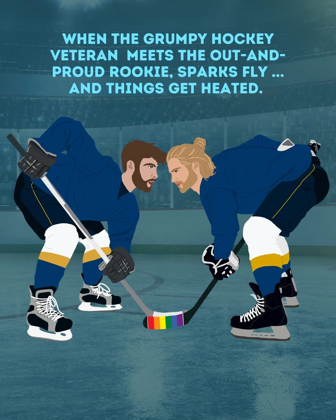 I&rsquo;ve spent 15 years in the NHL hiding who I really am. One more season, and I can retire with my secret intact.

Then Stryker Bell crashes into my life.

He&rsquo;s young, cocky, and everything I shouldn&rsquo;t want. But no matter how hard I t
