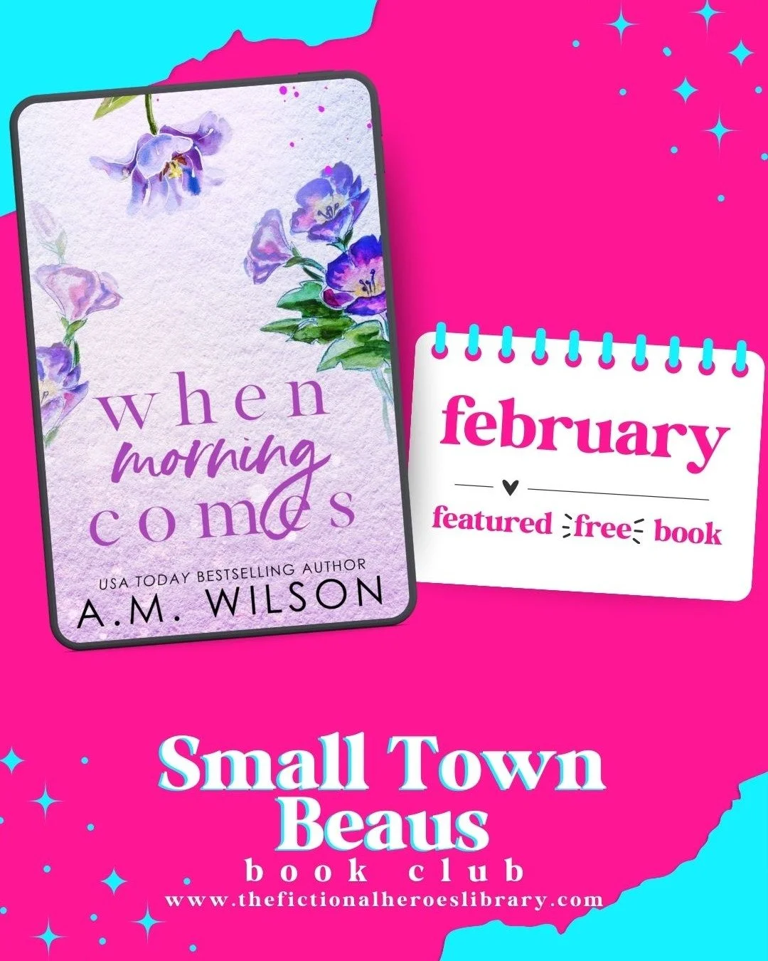 It's a new month, and that means it's time for a new Small Town Beaus book, courtesy of @fictionalheroeslibrary and @amwilsonauthor.

🩷 𝐖𝐡𝐚𝐭 𝐘𝐨𝐮'𝐥𝐥 𝐋𝐨𝐯𝐞 🩷
Best Friends to Lovers
Accidental Pregnancy
Workplace Romance
Fling to Forever


