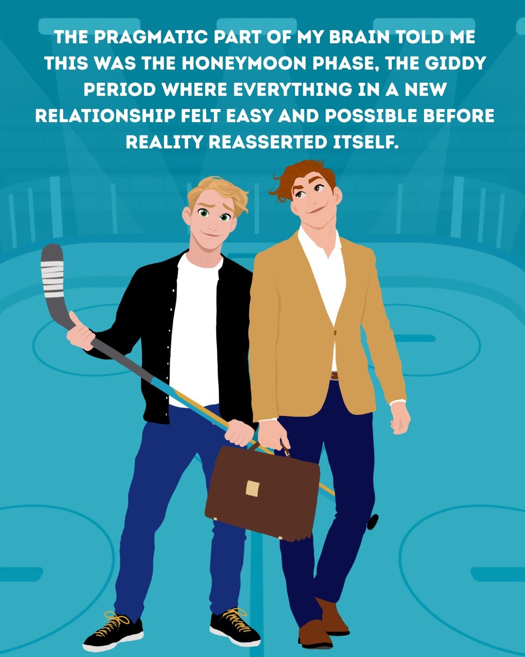 Scroll for a sweet little sneak peek at an excerpt from my upcoming #mmhockeyromance PLAY THE GAME, coming March 26 to Amazon and #KindleUnlimited.

🏒 Hockey player
💼 Political strategist
🏠 Former roommates
💞 Second chance
🤪 Idiots to lovers
🙏?
