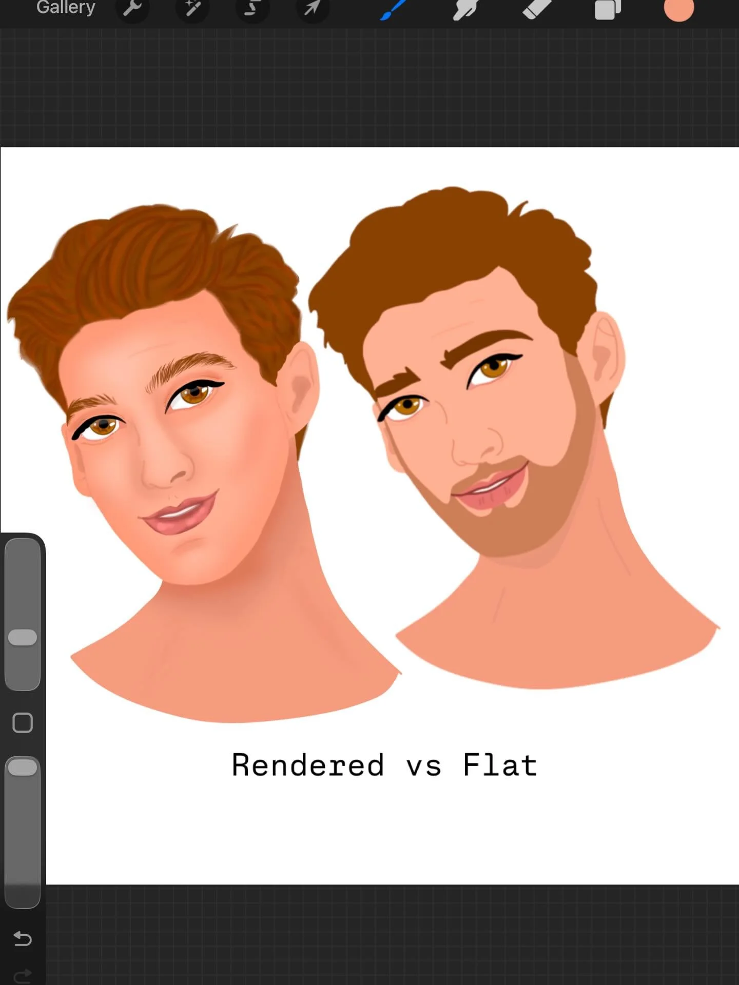 The many faces of Sebastian Carruthers. One of these took me 30 minutes; the other a handful of hours. Which one do you prefer?