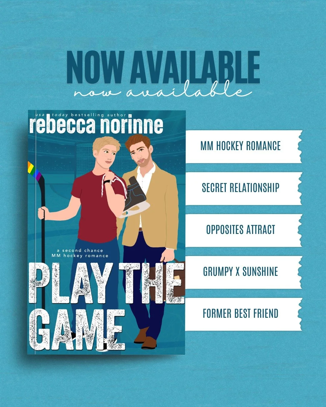 🏒🏒 NOW AVAILABLE 🏒🏒

When Sebastian Carruthers and I end up in the same Las Vegas nightclub ten years after we last spoke, every lie I ever told myself about my former best friend shatters in an instant.

One desperate night and two desperate con