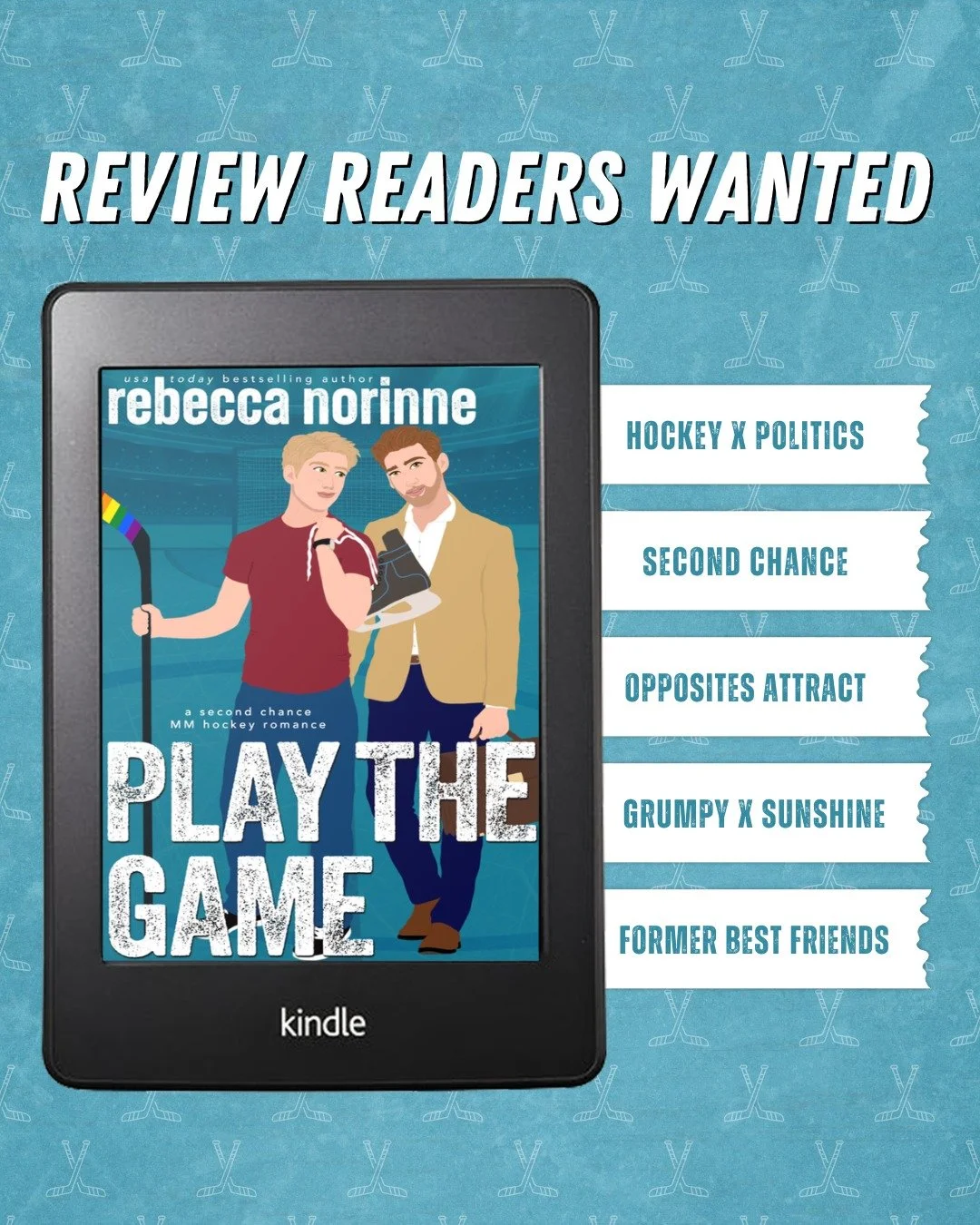 A ton of new readers have found my books over the last few months, and it occurred to me they might not be aware that I have a review team devoted specifically to my MM romance books. 

If this describes you and you're interested in signing up to rea