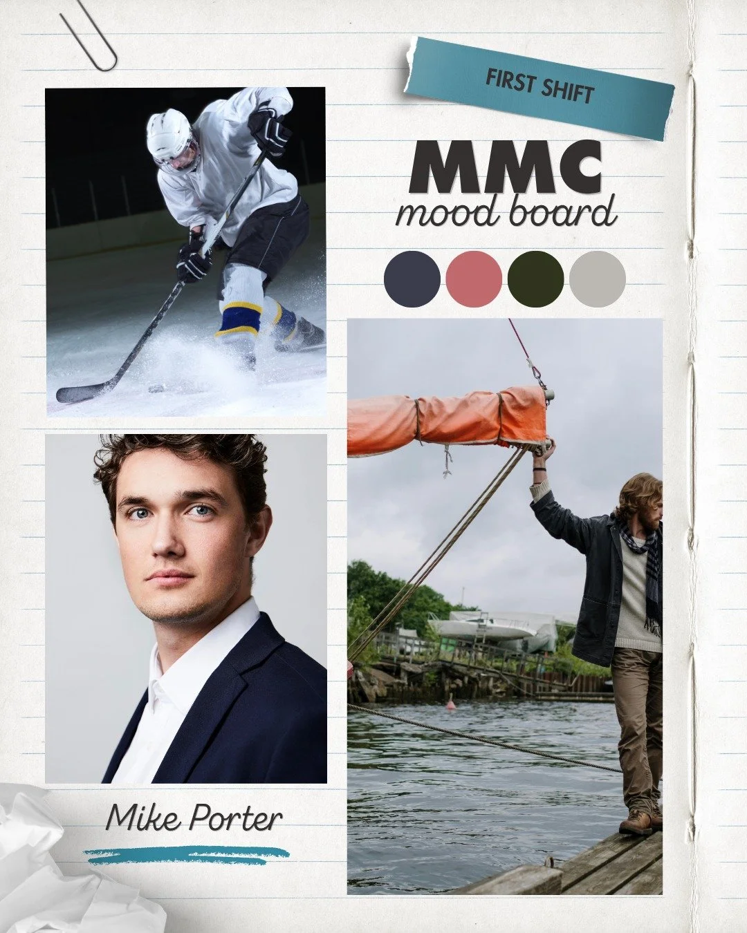 I asked my readers if they wanted me to start teasing the next book in my #MaineMarauders #mmhockeyromance series (even though the book isn't coming out until this autumn), and the answer was a resounding HELL YES. So here you go. Meet Hunter "C